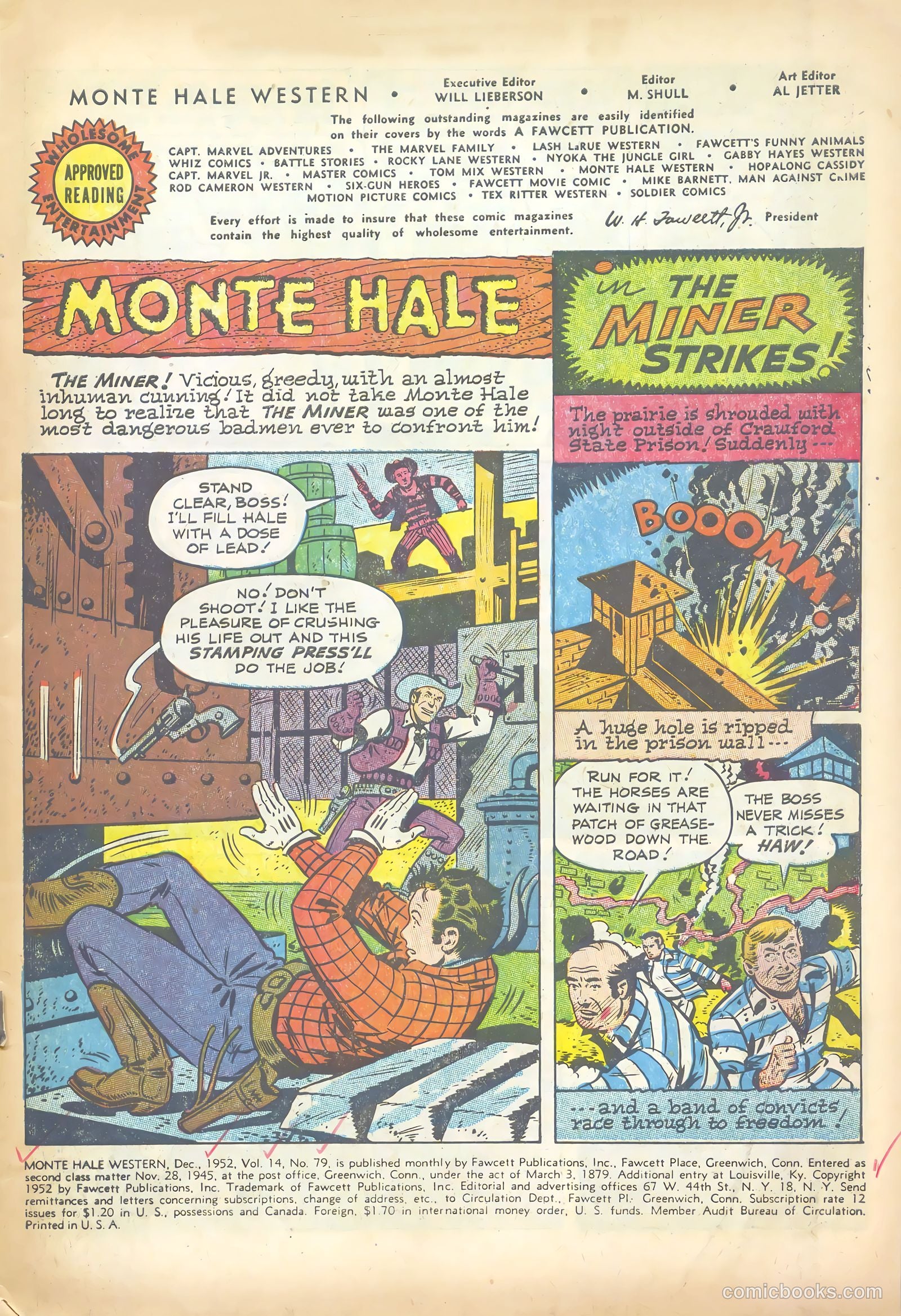 Monte Hale Western #79 (1952) — page 3 of 36