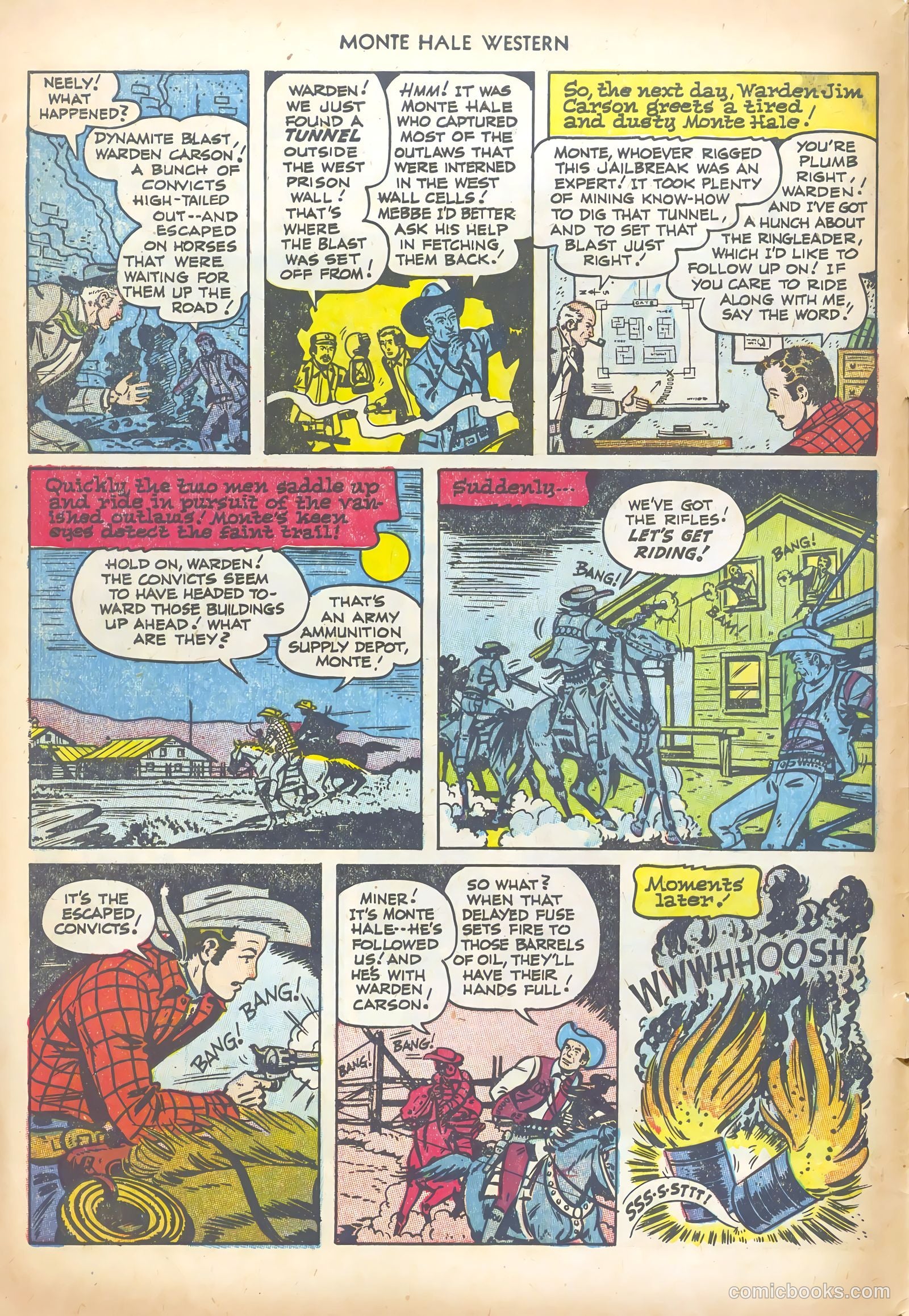 Monte Hale Western #79 (1952) — page 4 of 36