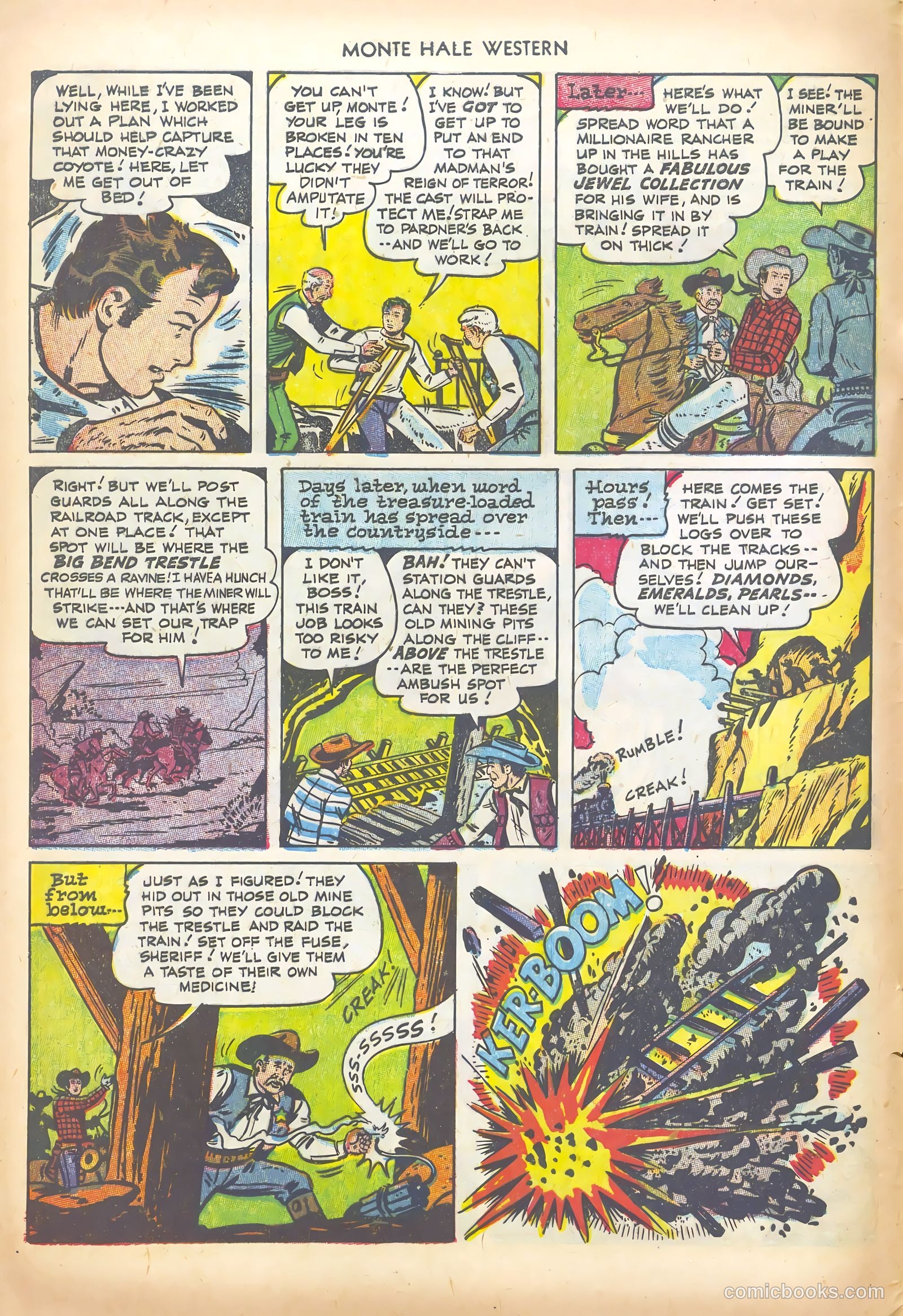 Monte Hale Western #79 (1952) — page 8 of 36