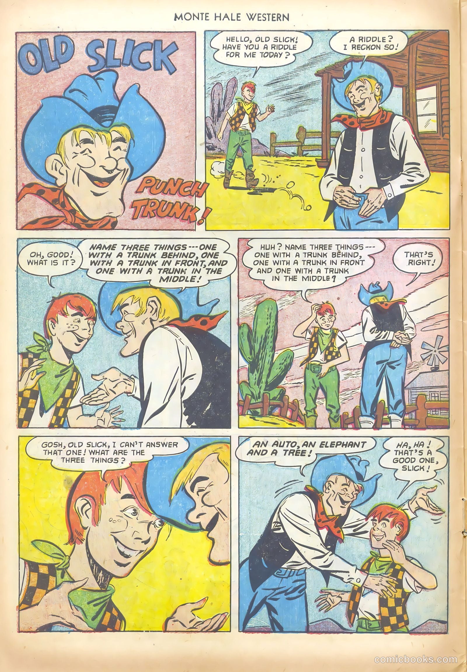 Monte Hale Western #79 (1952) — page 10 of 36