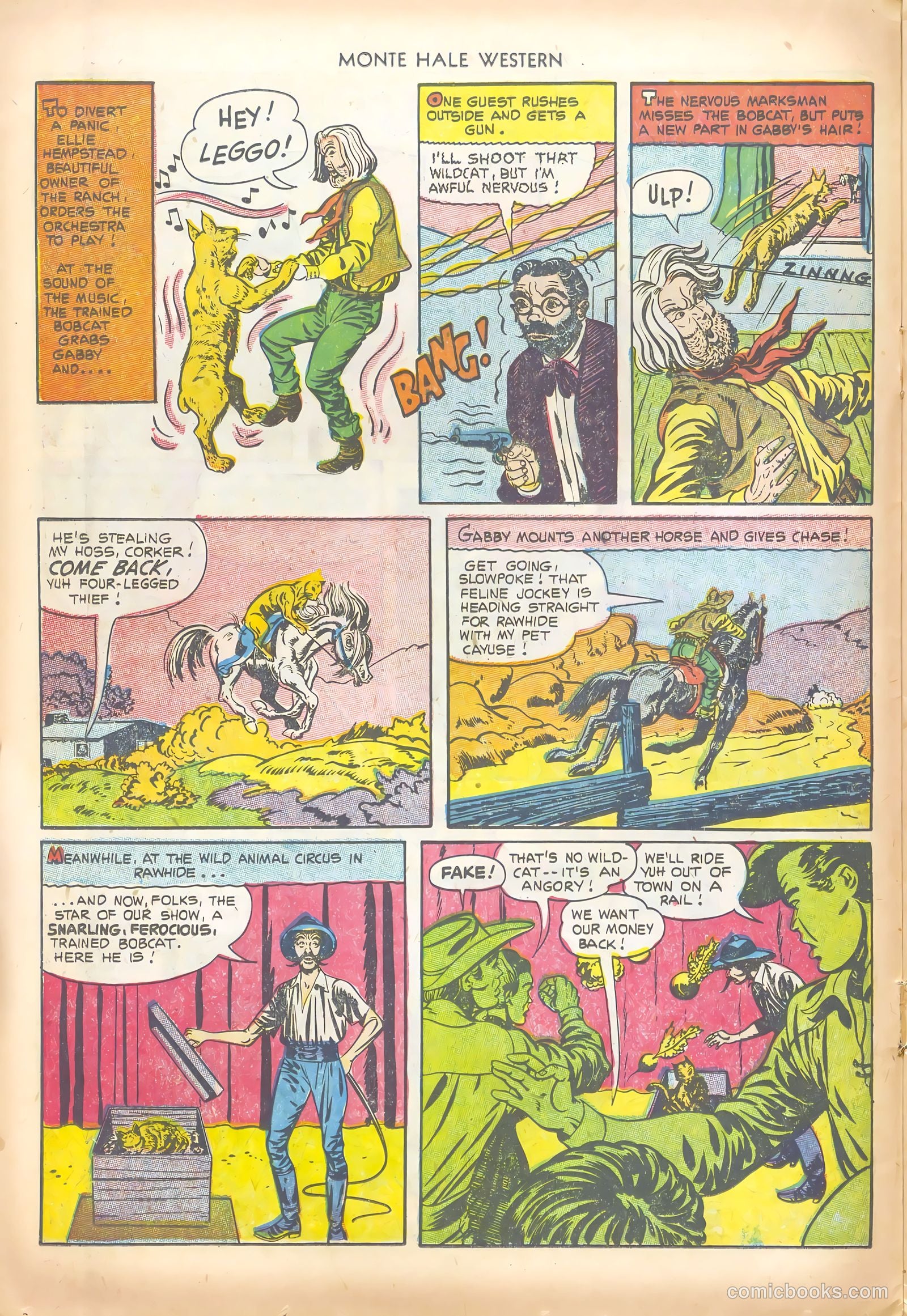Monte Hale Western #79 (1952) — page 14 of 36