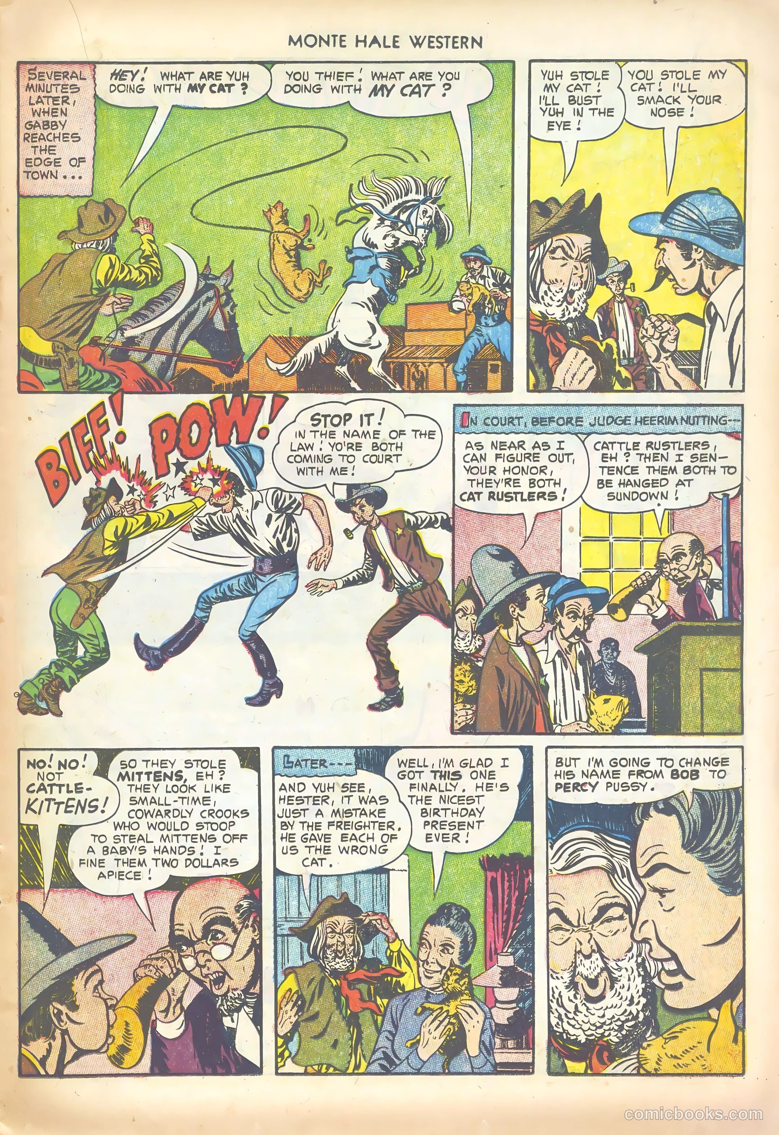 Monte Hale Western #79 (1952) — page 15 of 36
