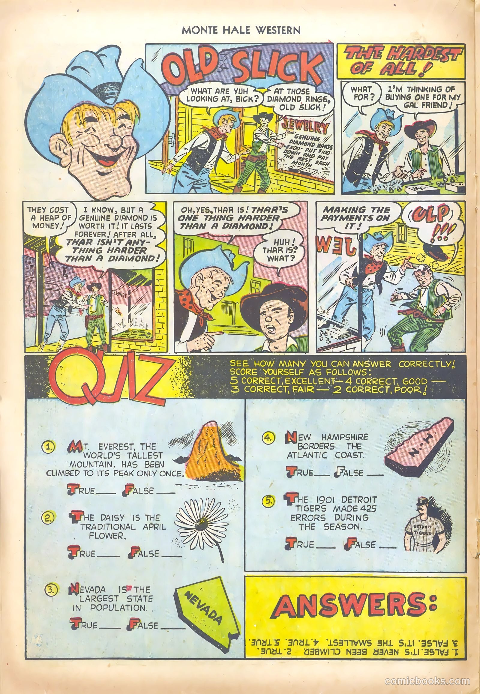 Monte Hale Western #79 (1952) — page 16 of 36