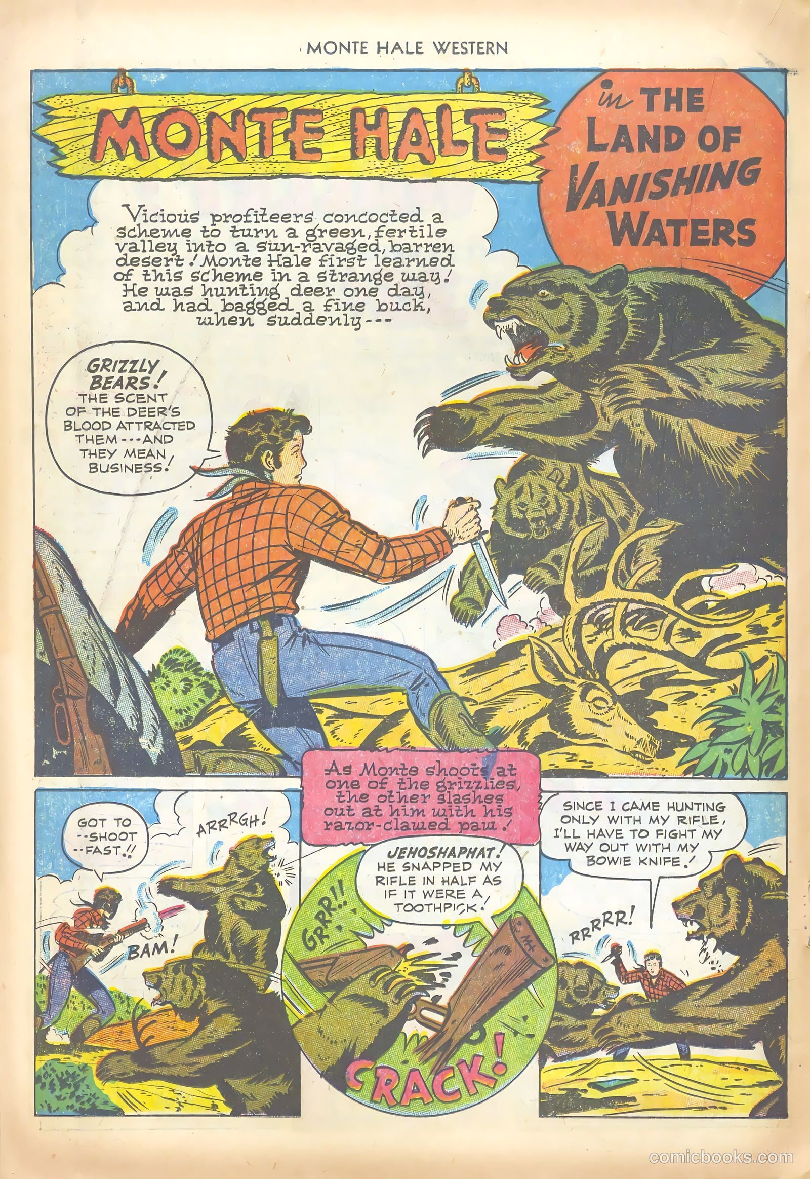Monte Hale Western #79 (1952) — page 18 of 36