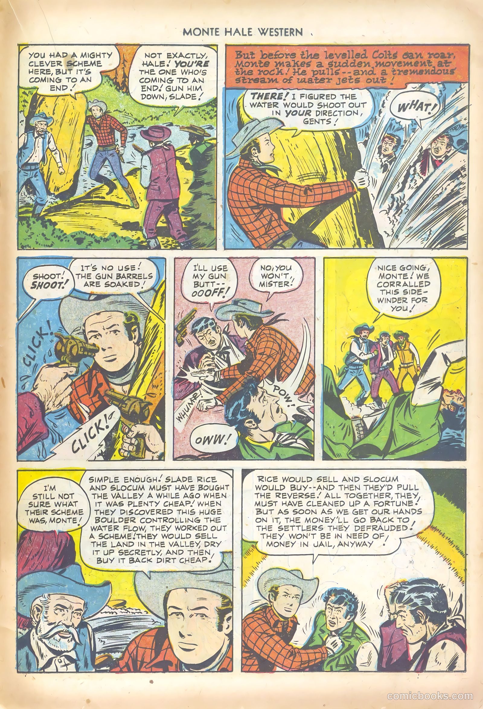 Monte Hale Western #79 (1952) — page 23 of 36