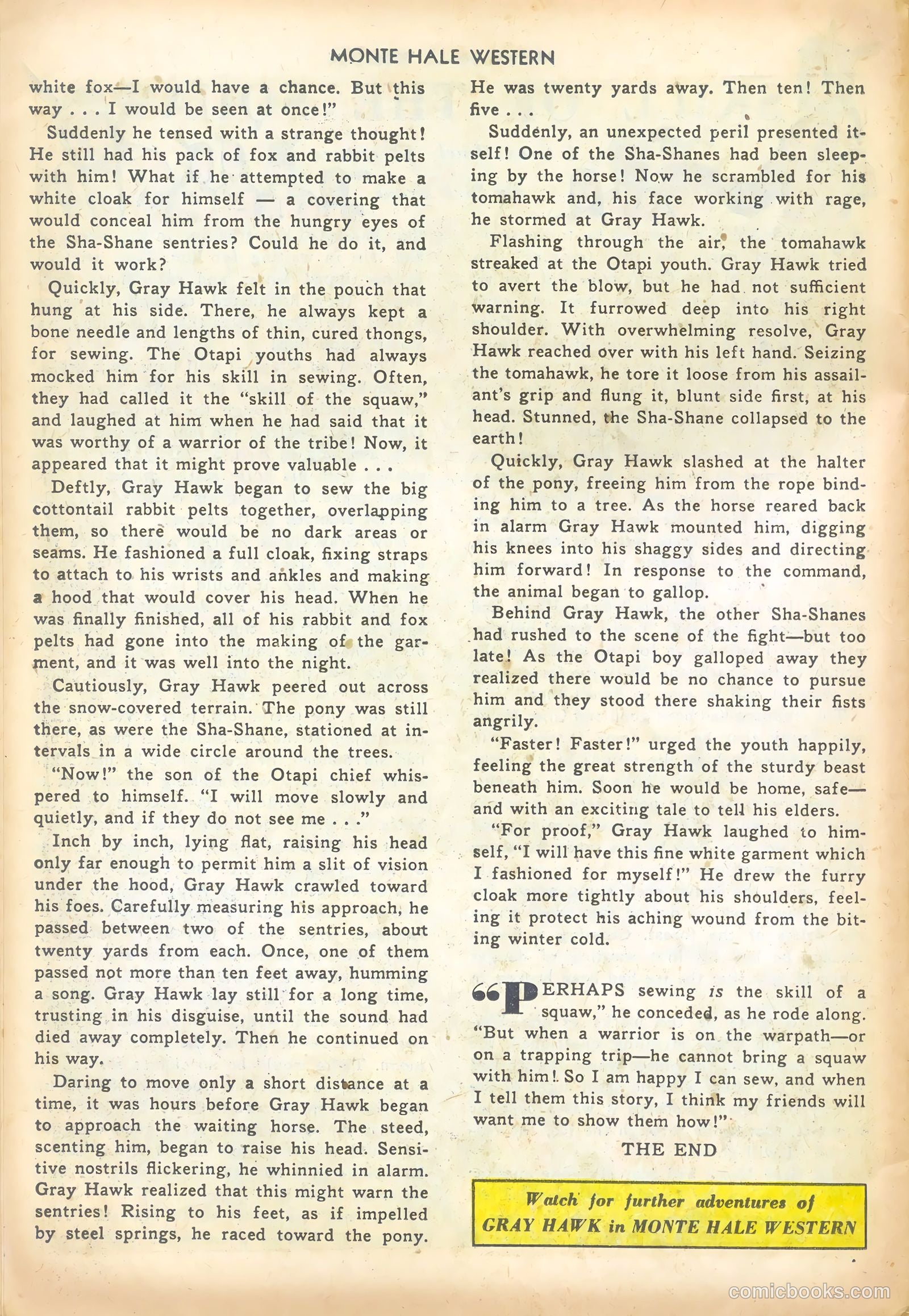 Monte Hale Western #79 (1952) — page 26 of 36