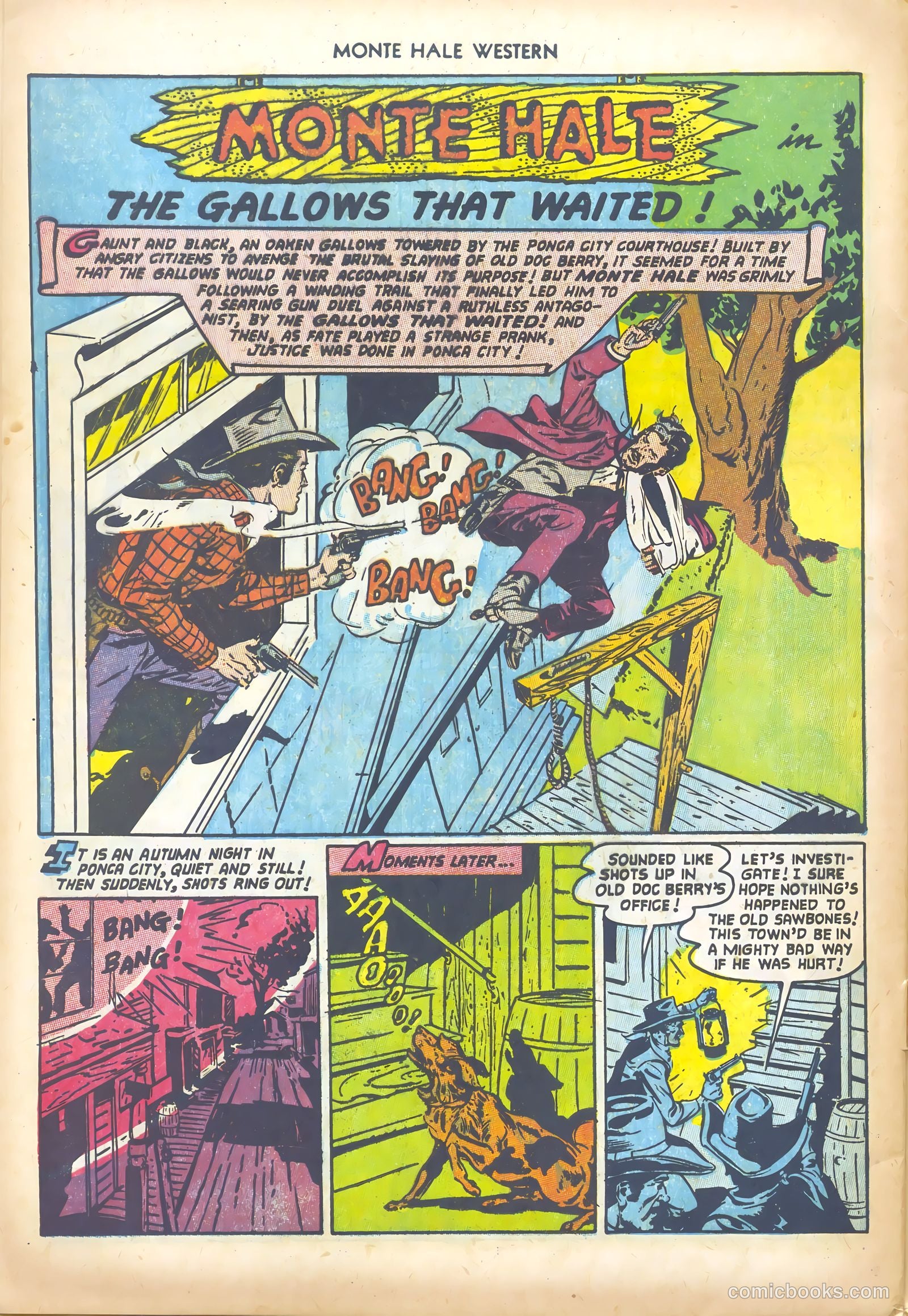 Monte Hale Western #79 (1952) — page 28 of 36