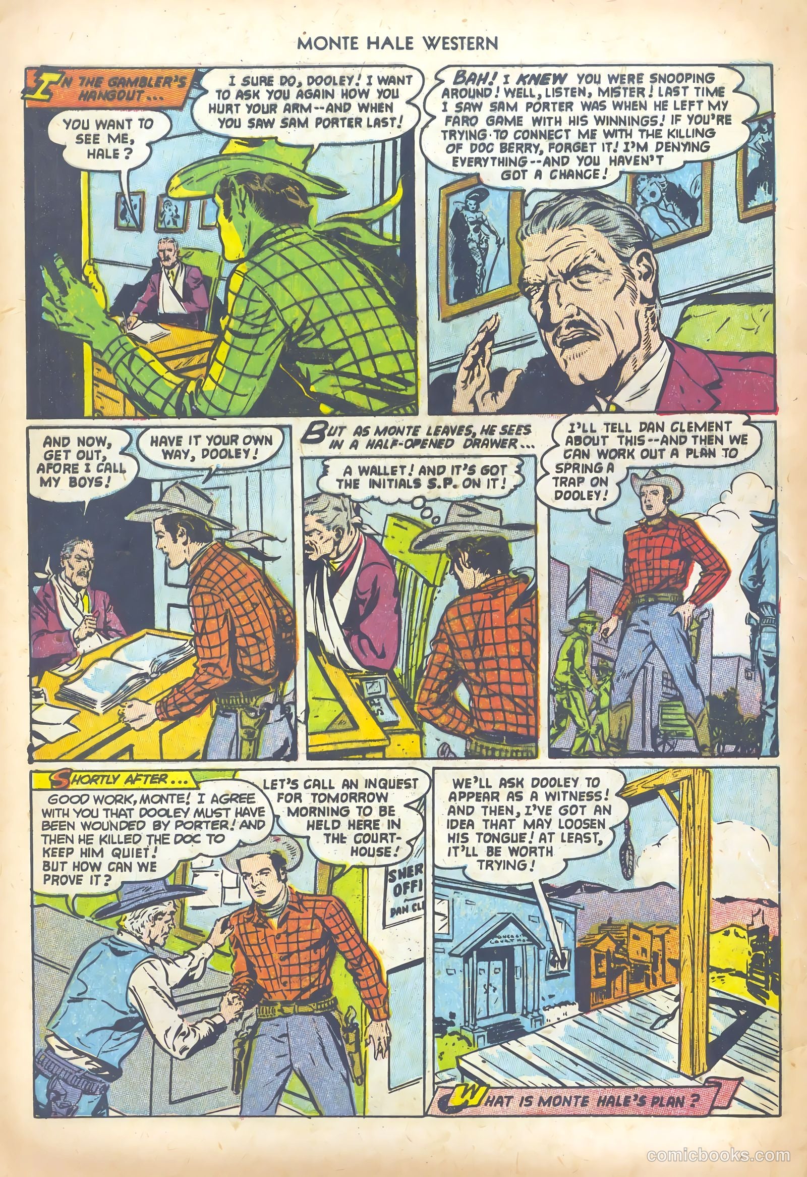 Monte Hale Western #79 (1952) — page 32 of 36