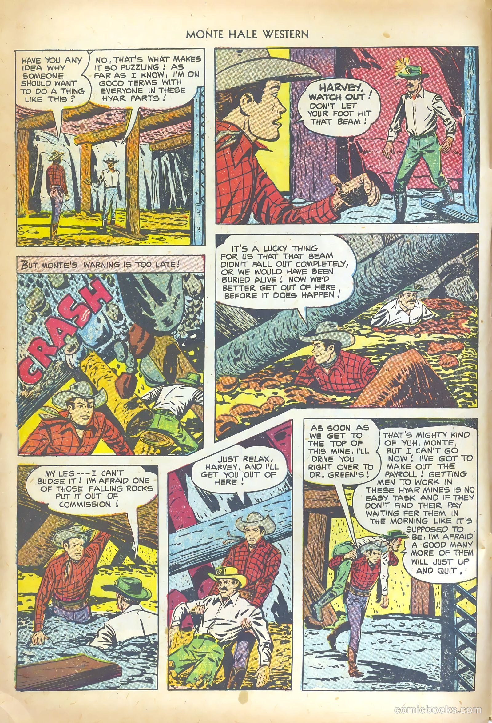 Monte Hale Western #80 (1953) — page 4 of 36