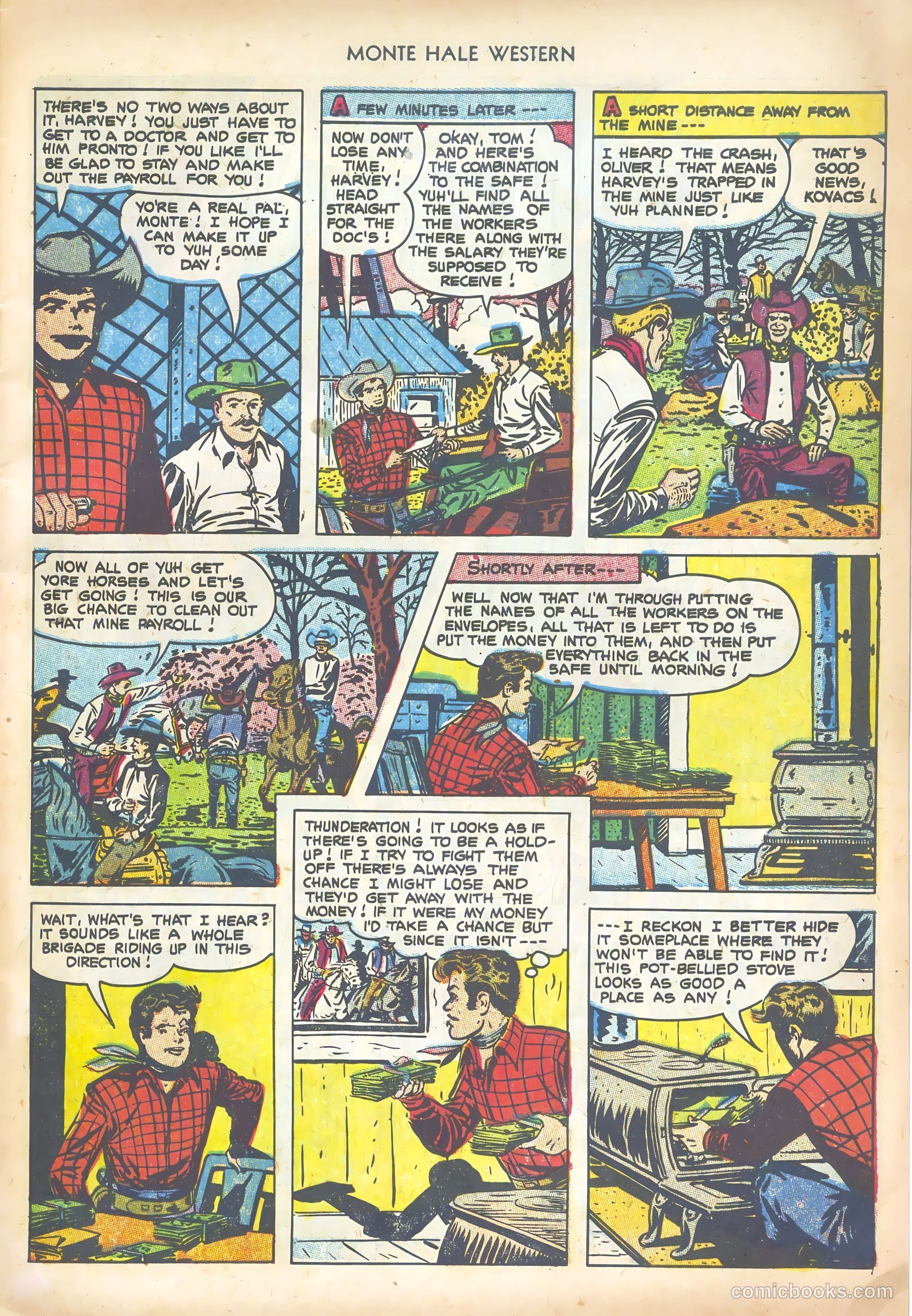 Monte Hale Western #80 (1953) — page 5 of 36
