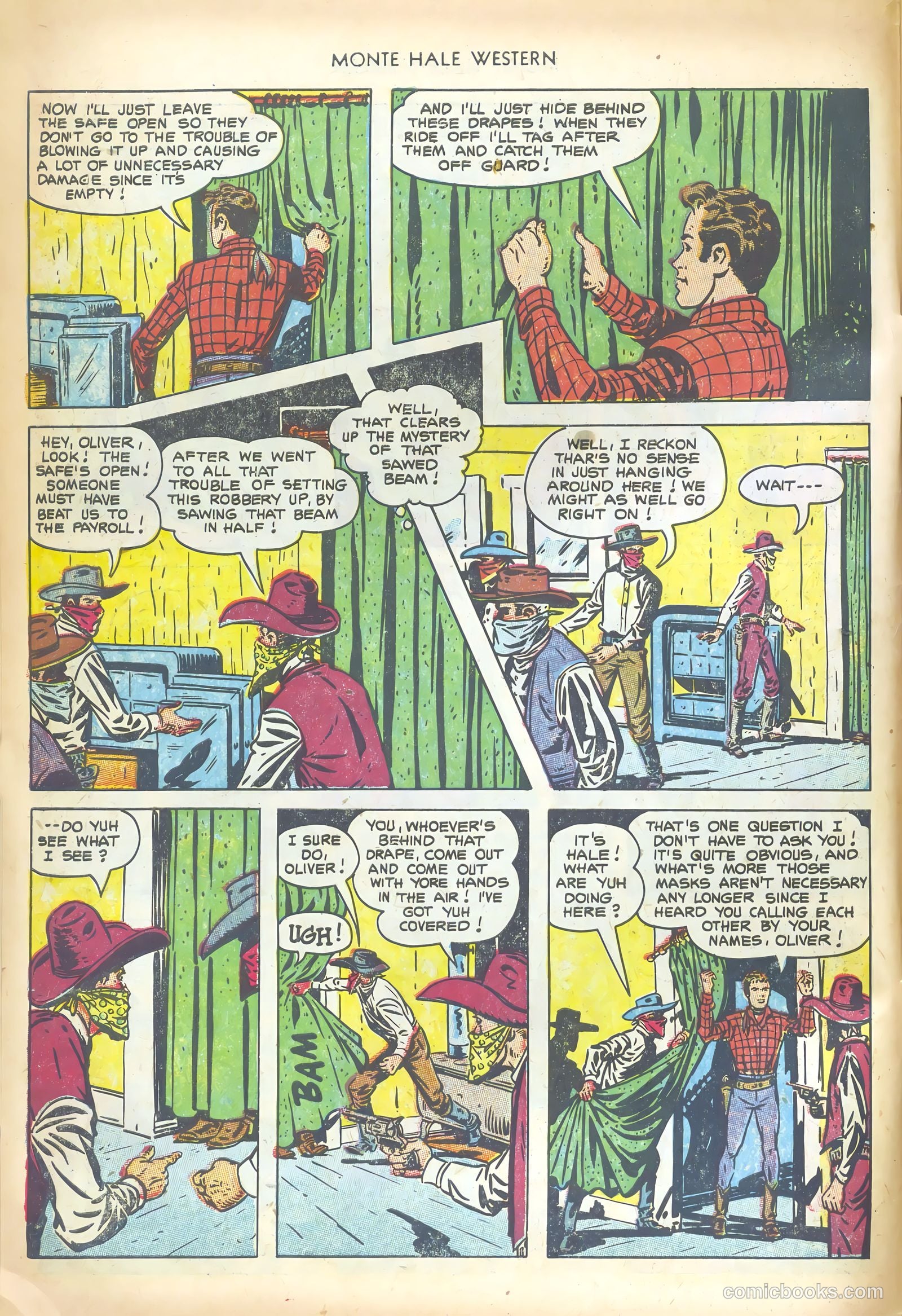 Monte Hale Western #80 (1953) — page 6 of 36