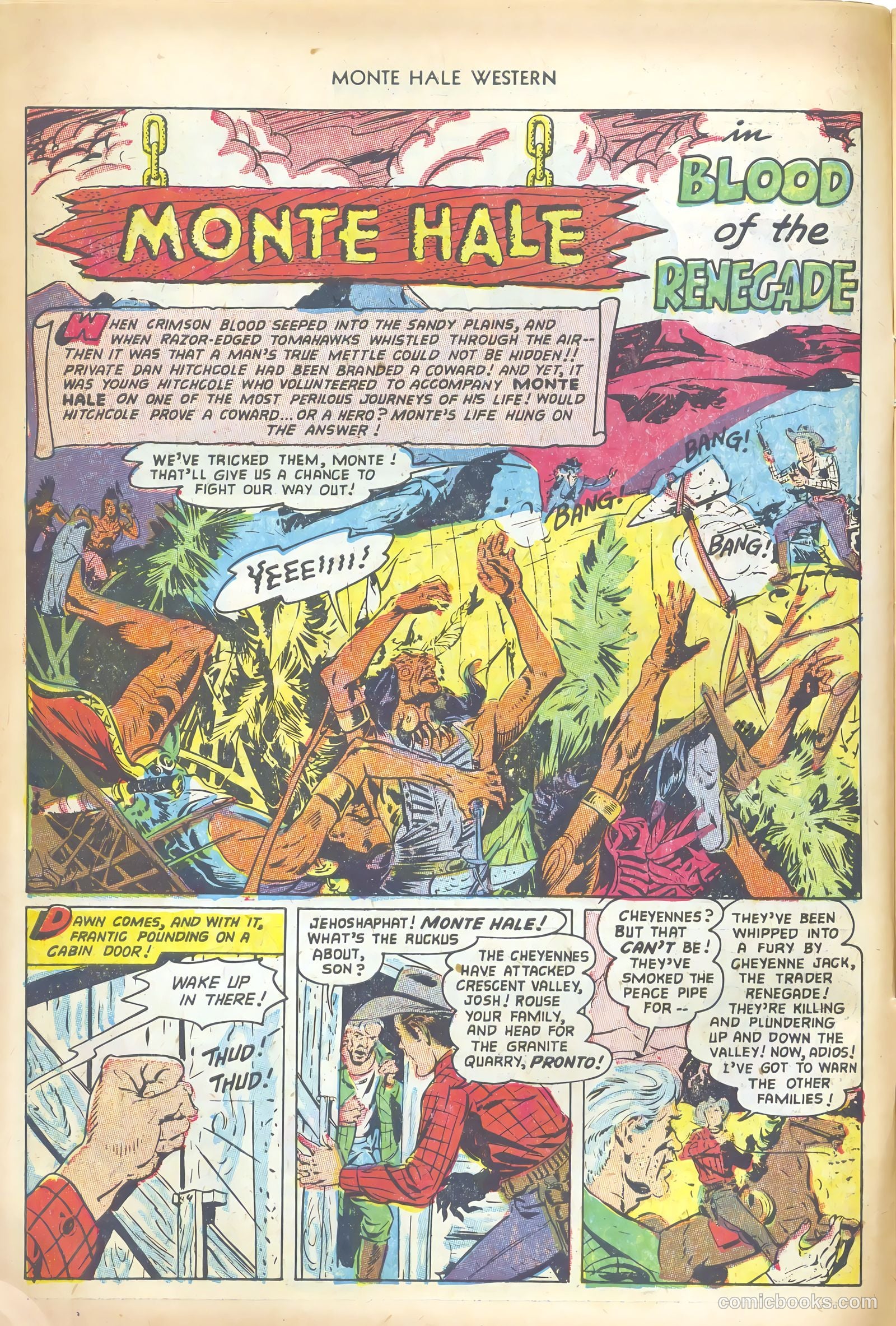 Monte Hale Western #80 (1953) — page 10 of 36