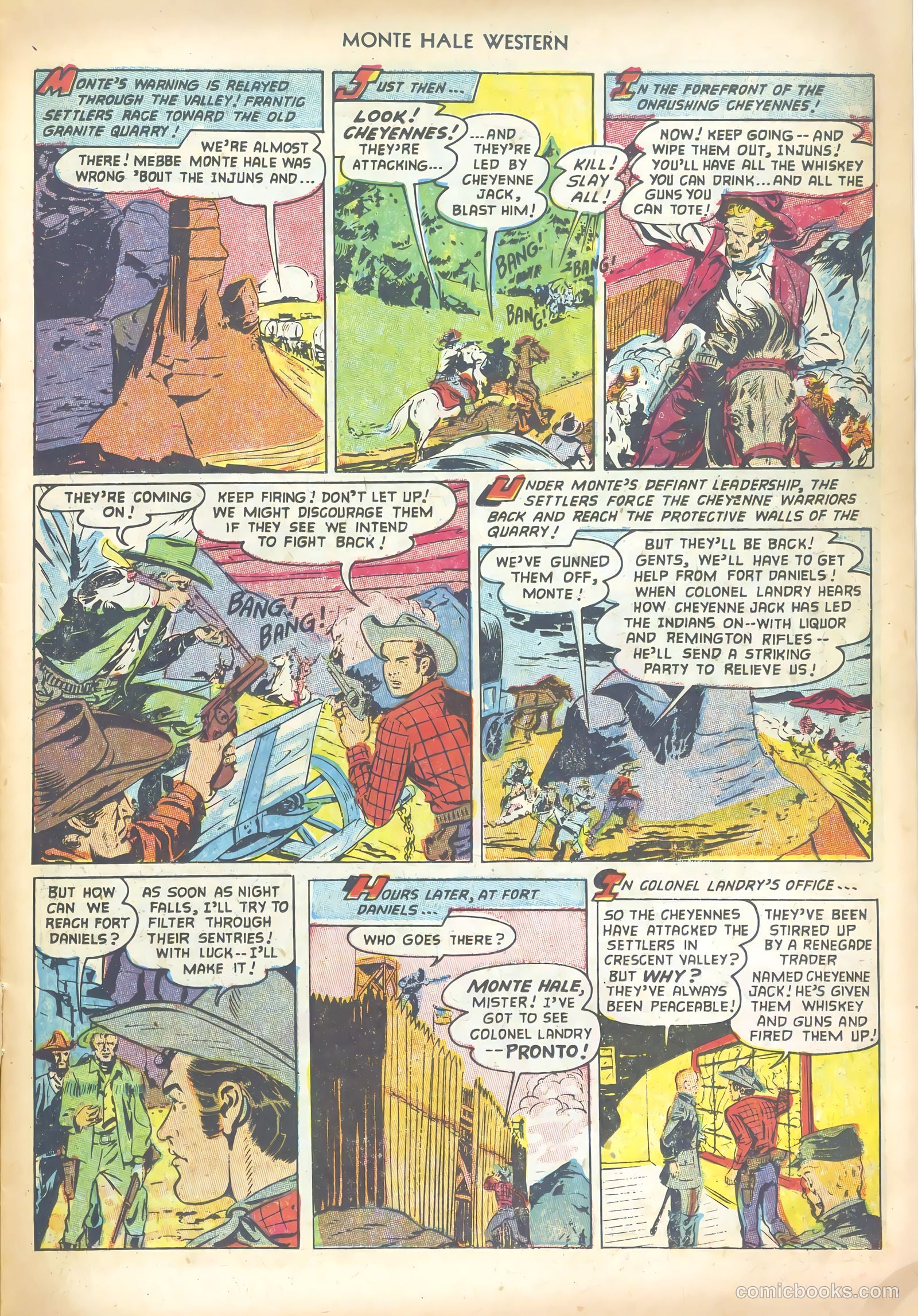 Monte Hale Western #80 (1953) — page 11 of 36