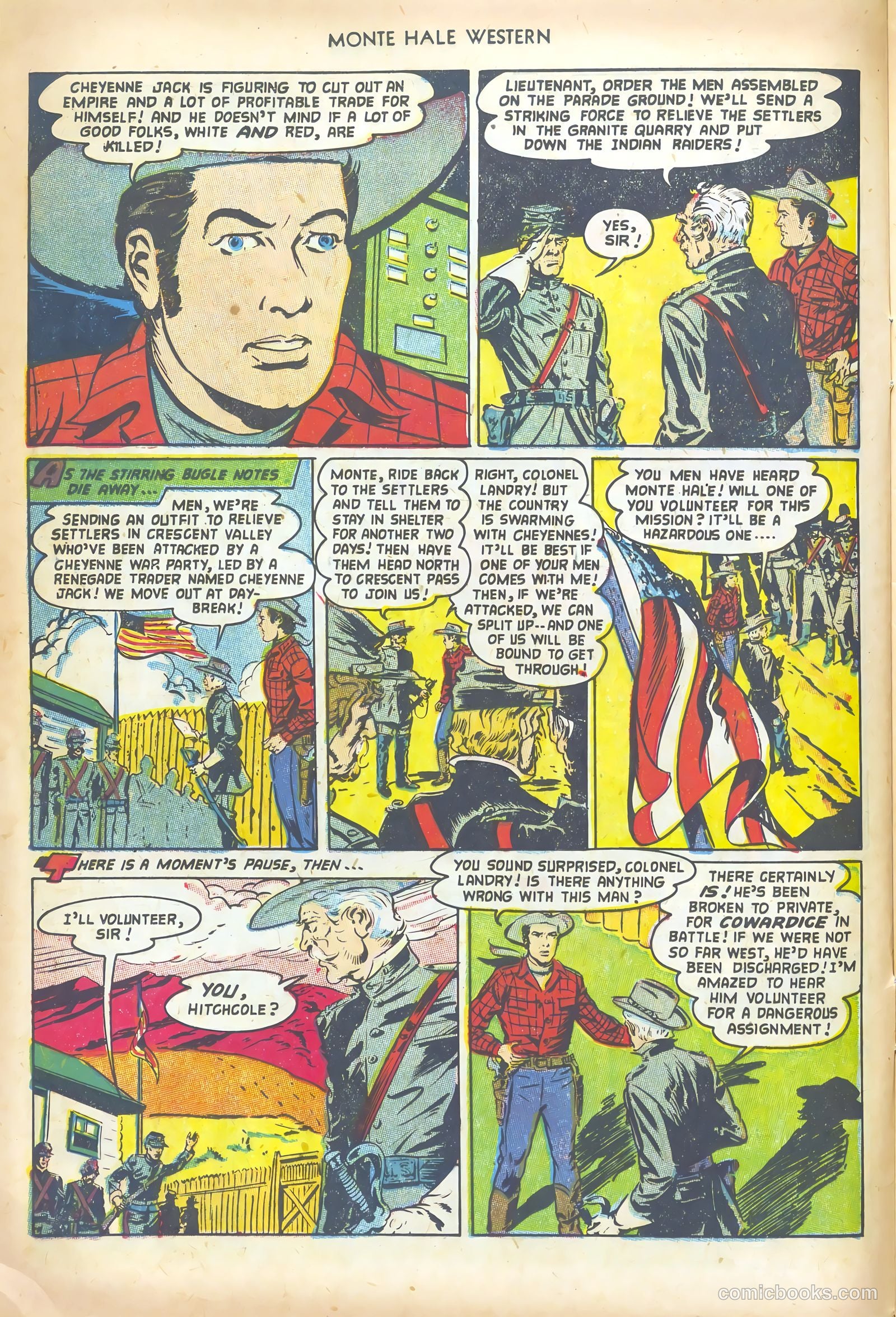 Monte Hale Western #80 (1953) — page 12 of 36