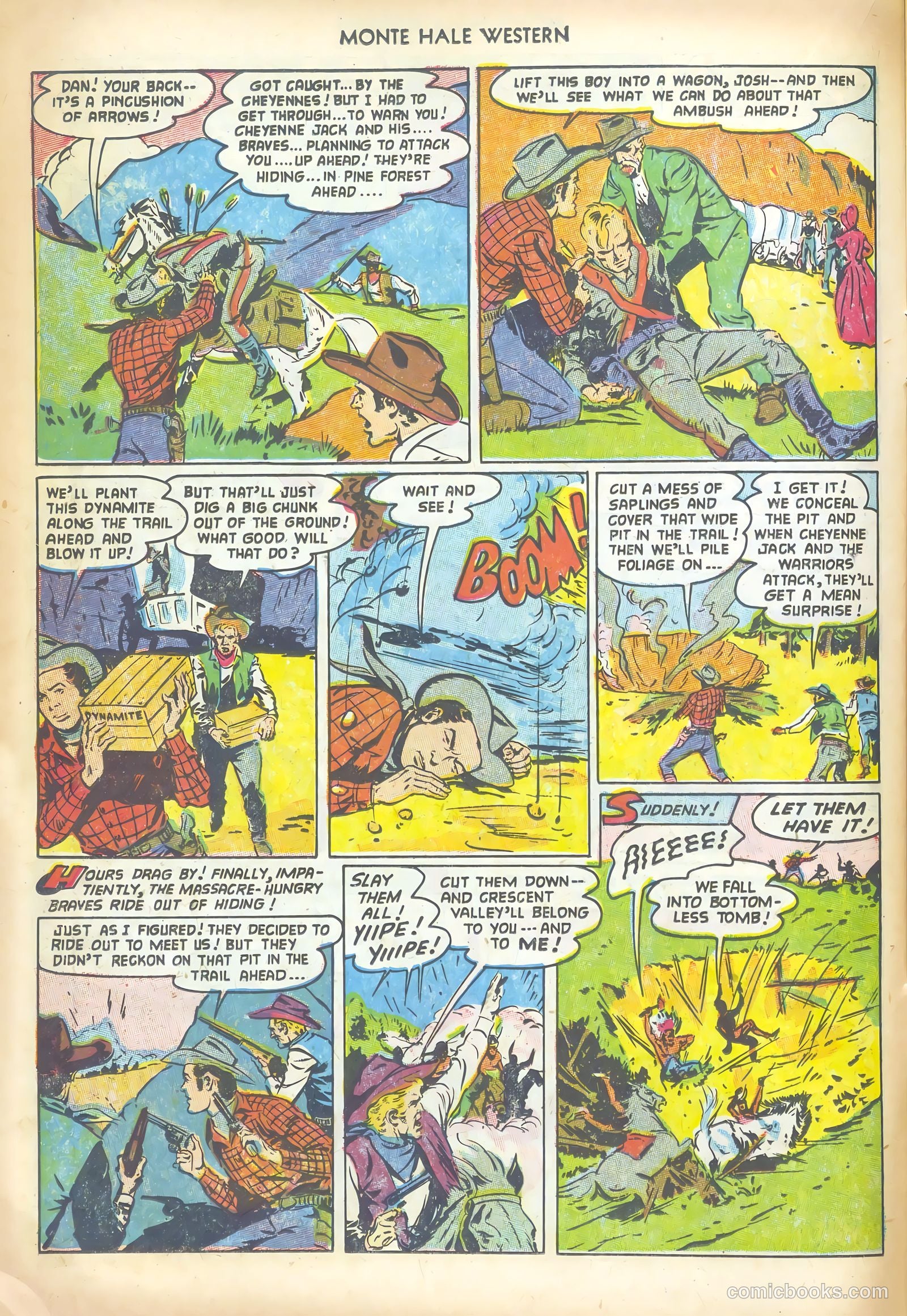 Monte Hale Western #80 (1953) — page 14 of 36