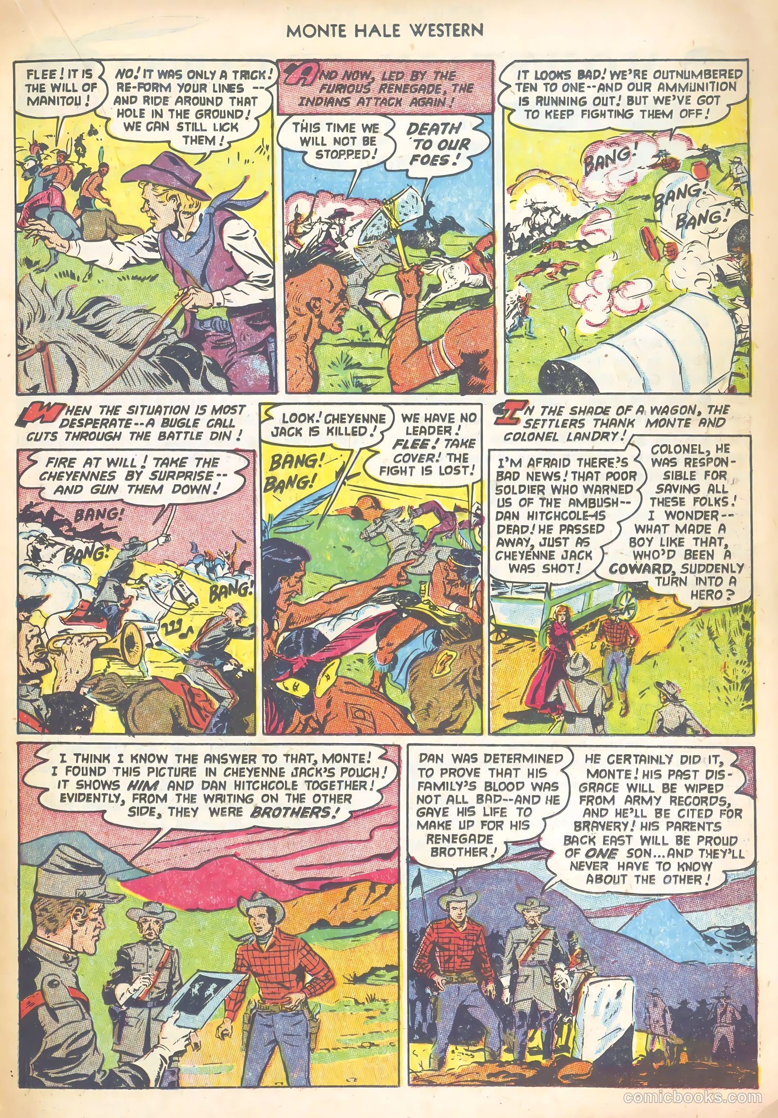 Monte Hale Western #80 (1953) — page 15 of 36