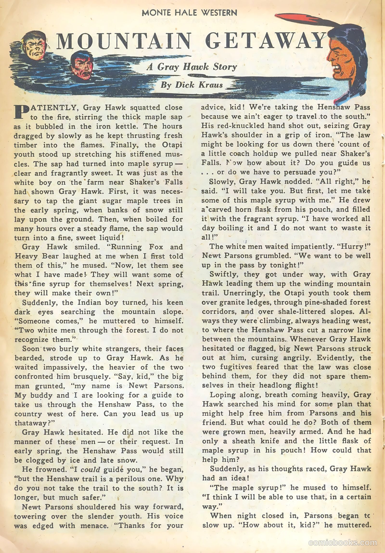 Monte Hale Western #80 (1953) — page 16 of 36
