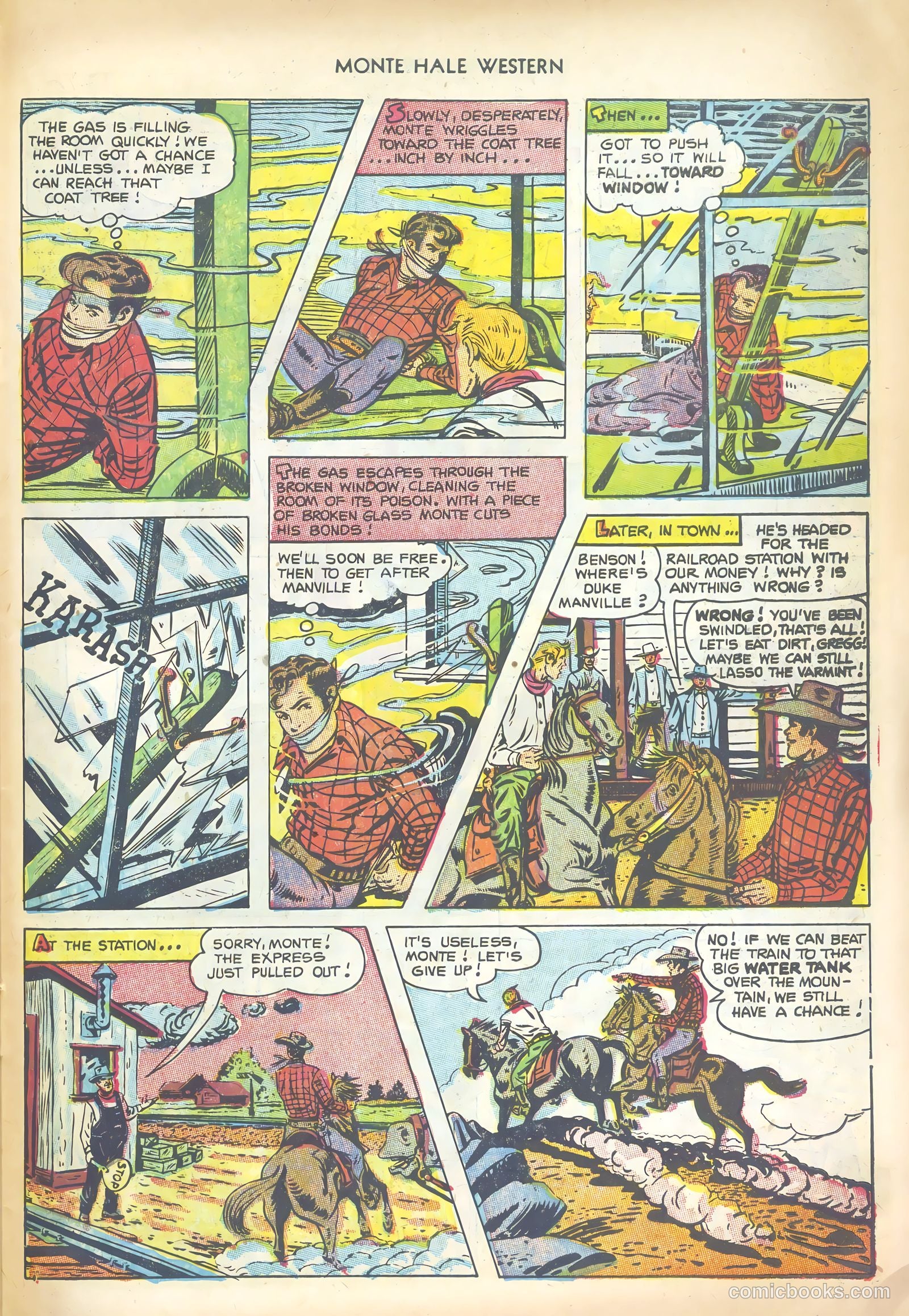 Monte Hale Western #80 (1953) — page 27 of 36