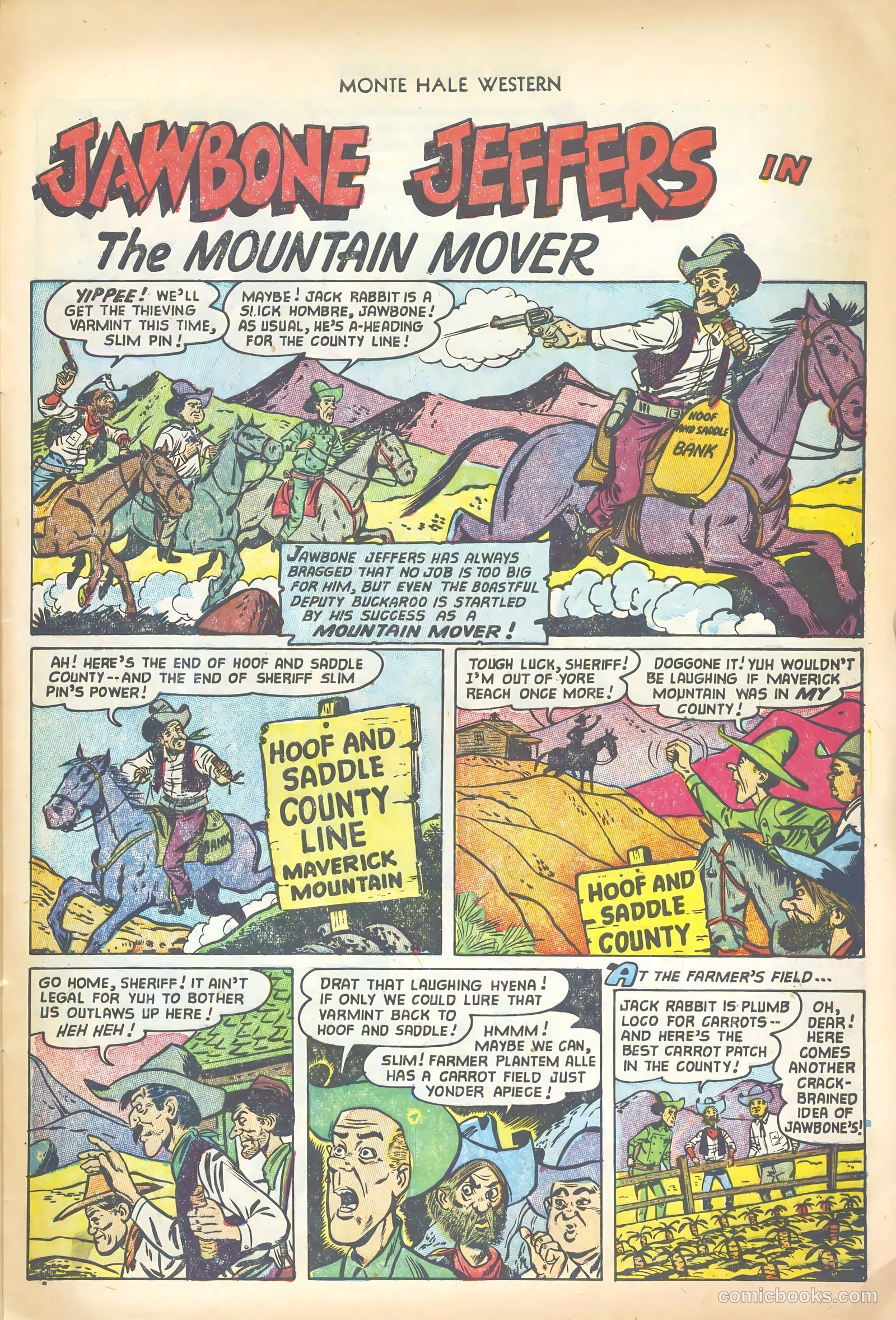 Monte Hale Western #80 (1953) — page 29 of 36