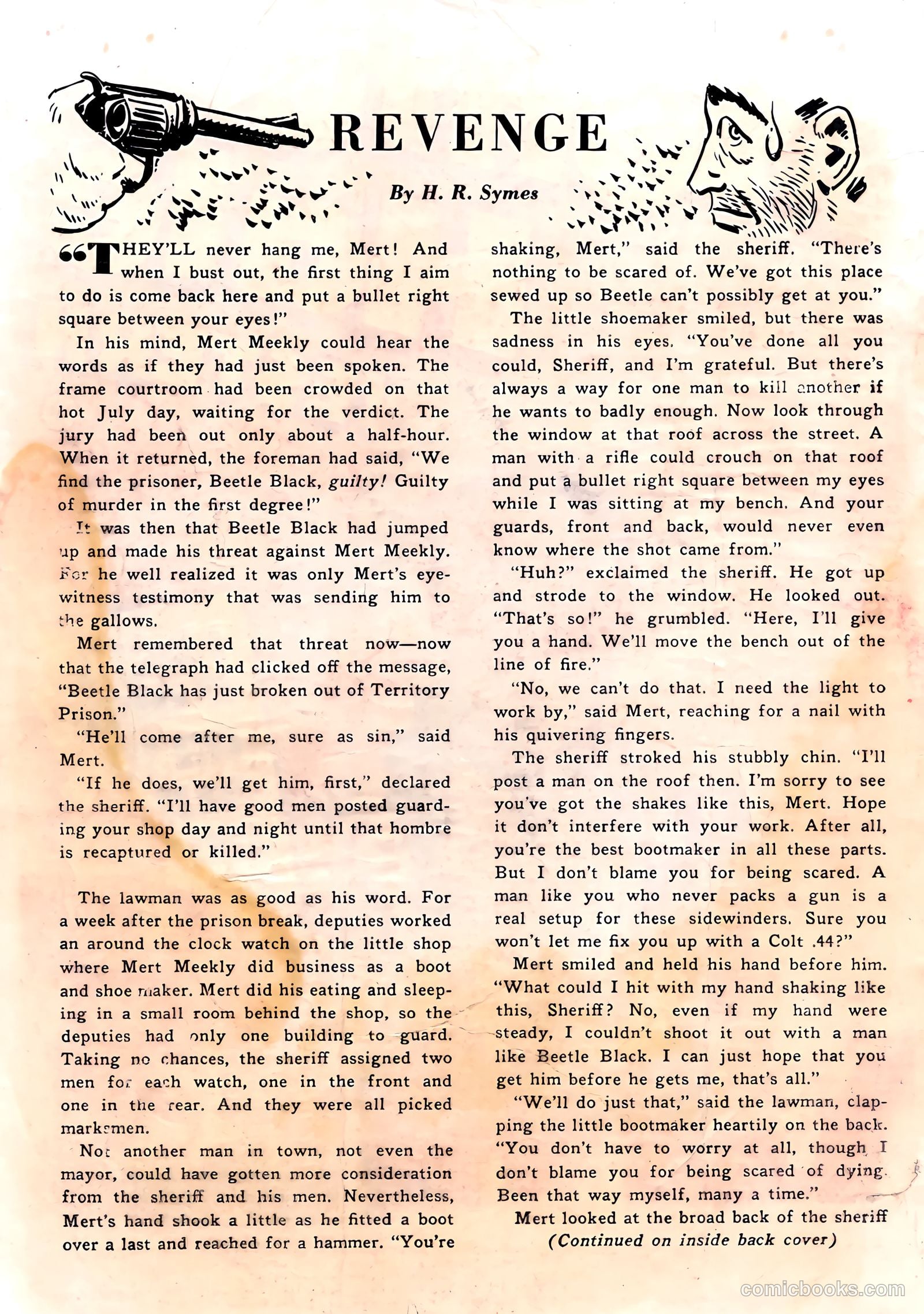 Monte Hale Western #82 (1953) — page 2 of 36