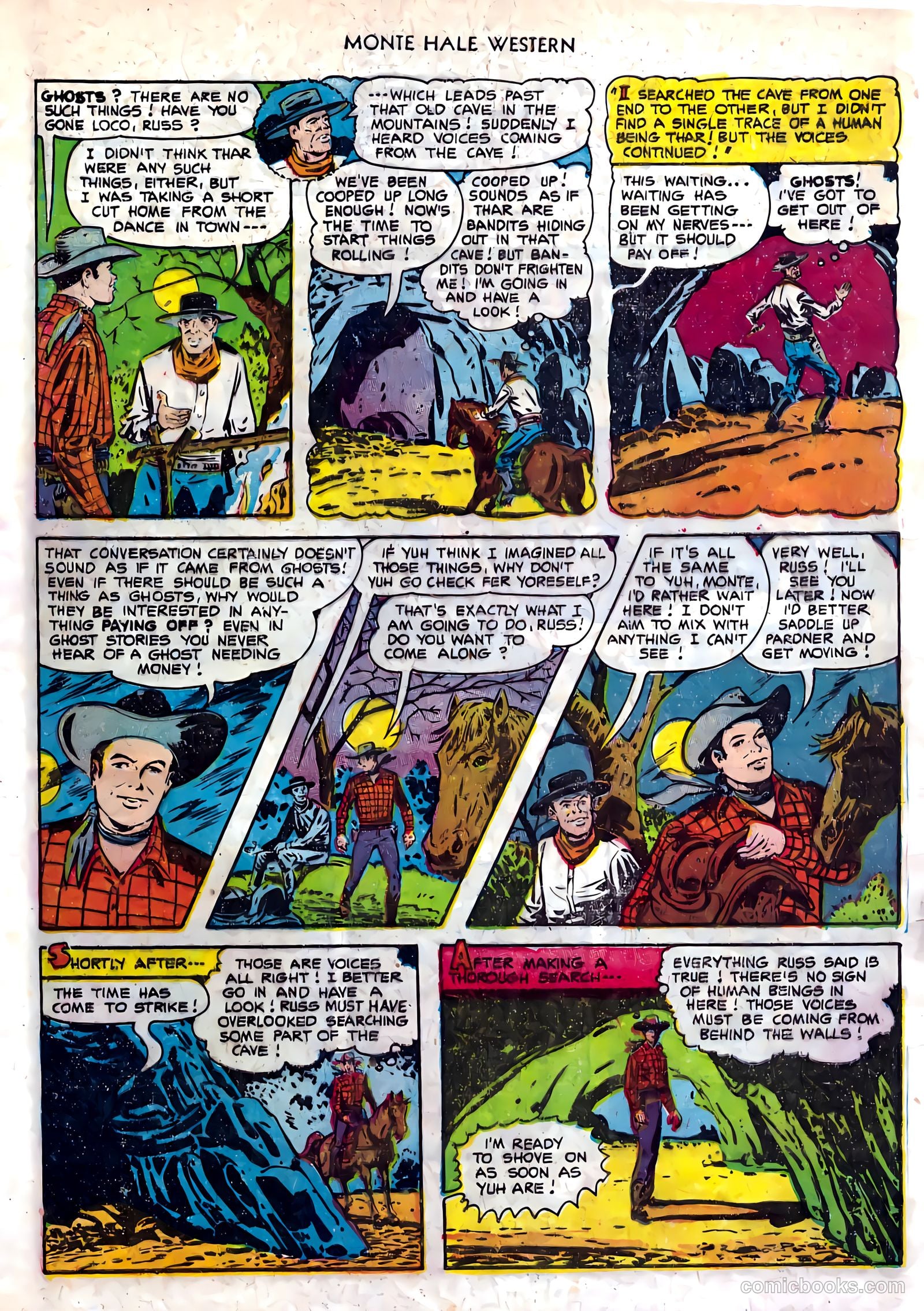 Monte Hale Western #82 (1953) — page 4 of 36