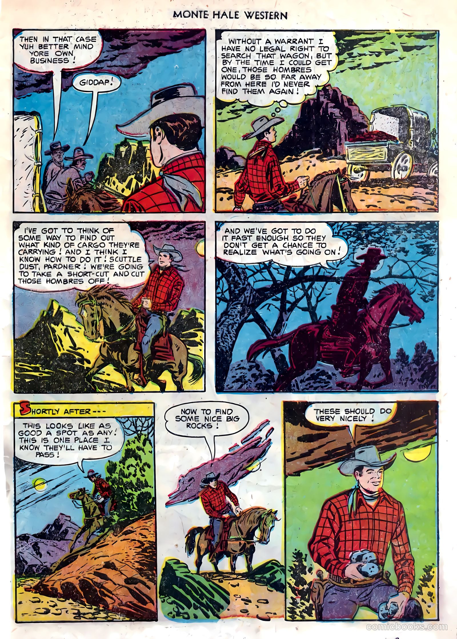 Monte Hale Western #82 (1953) — page 7 of 36
