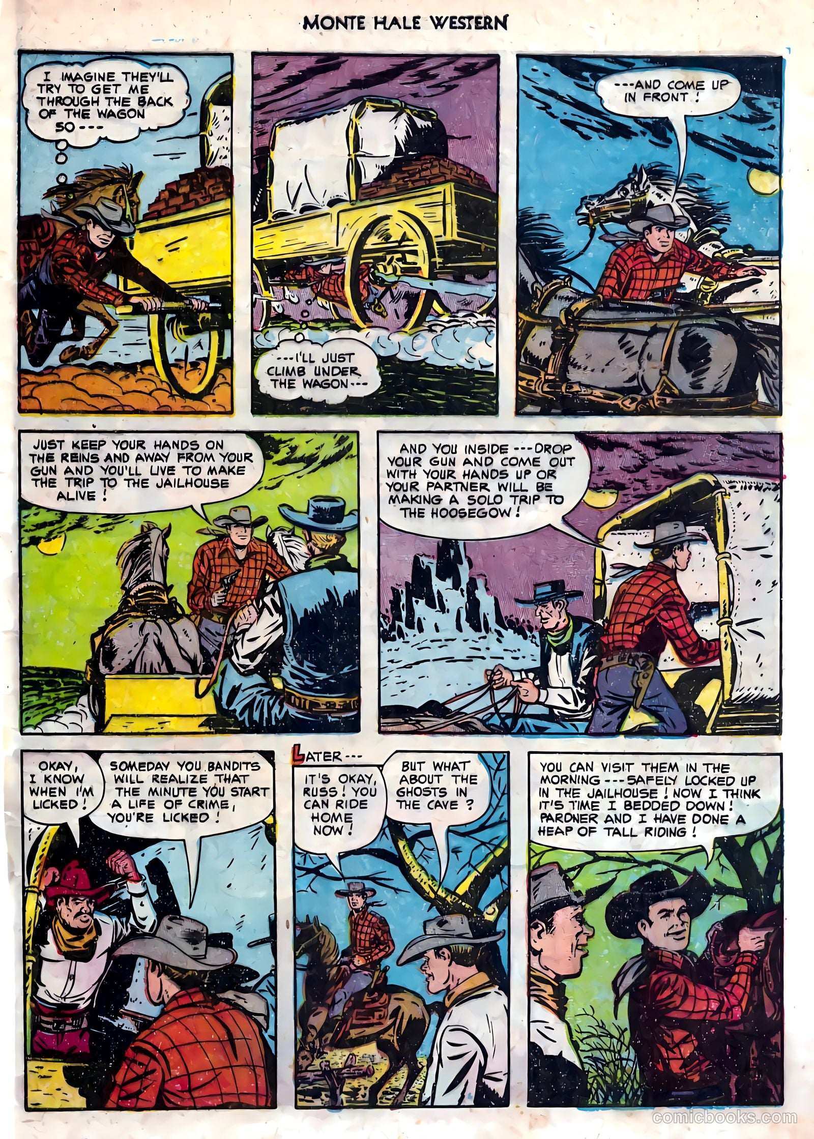 Monte Hale Western #82 (1953) — page 9 of 36