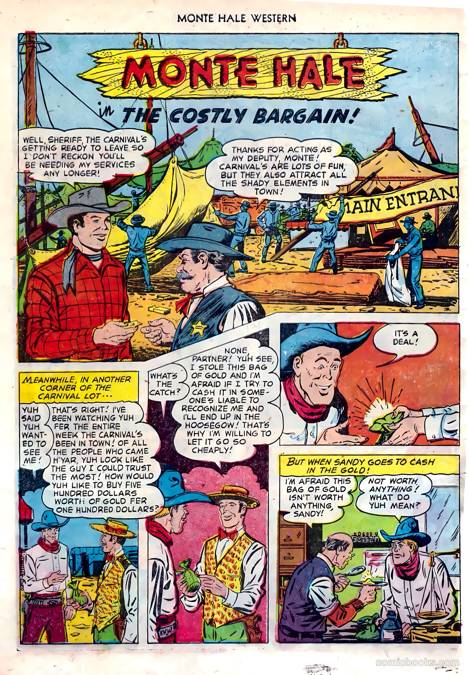 Monte Hale Western #82 (1953) — page 10 of 36