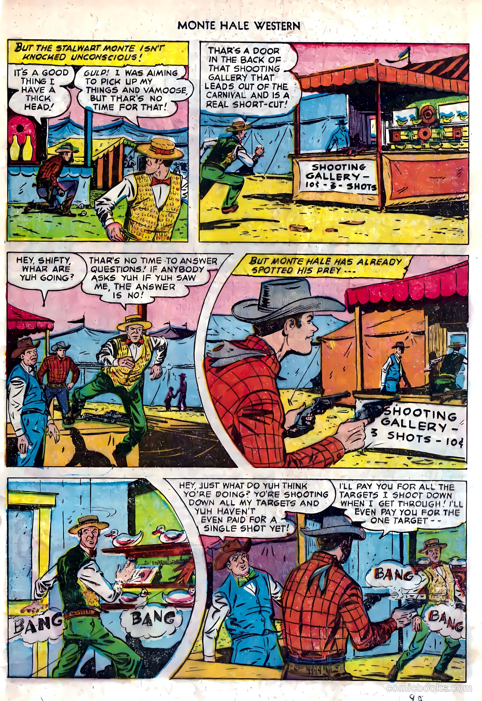 Monte Hale Western #82 (1953) — page 13 of 36