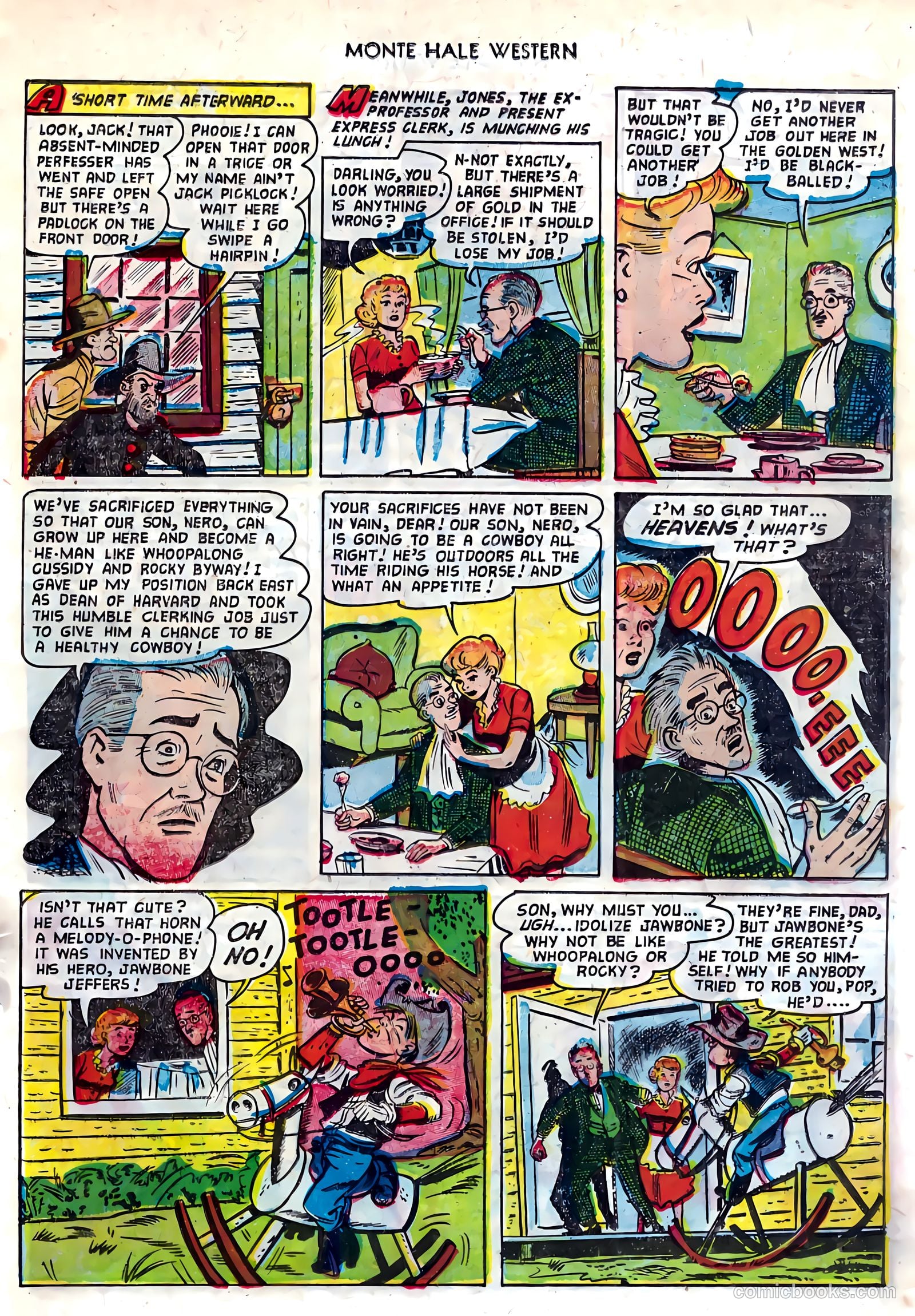 Monte Hale Western #82 (1953) — page 23 of 36