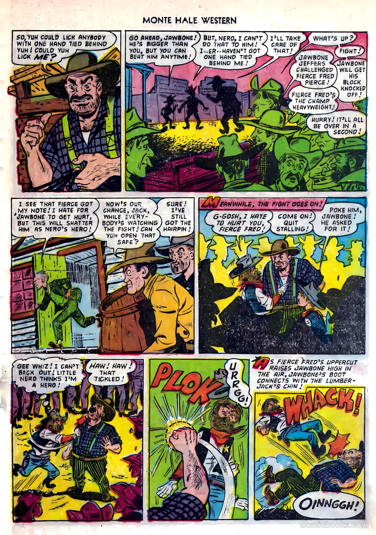 Monte Hale Western #82 (1953) — page 25 of 36