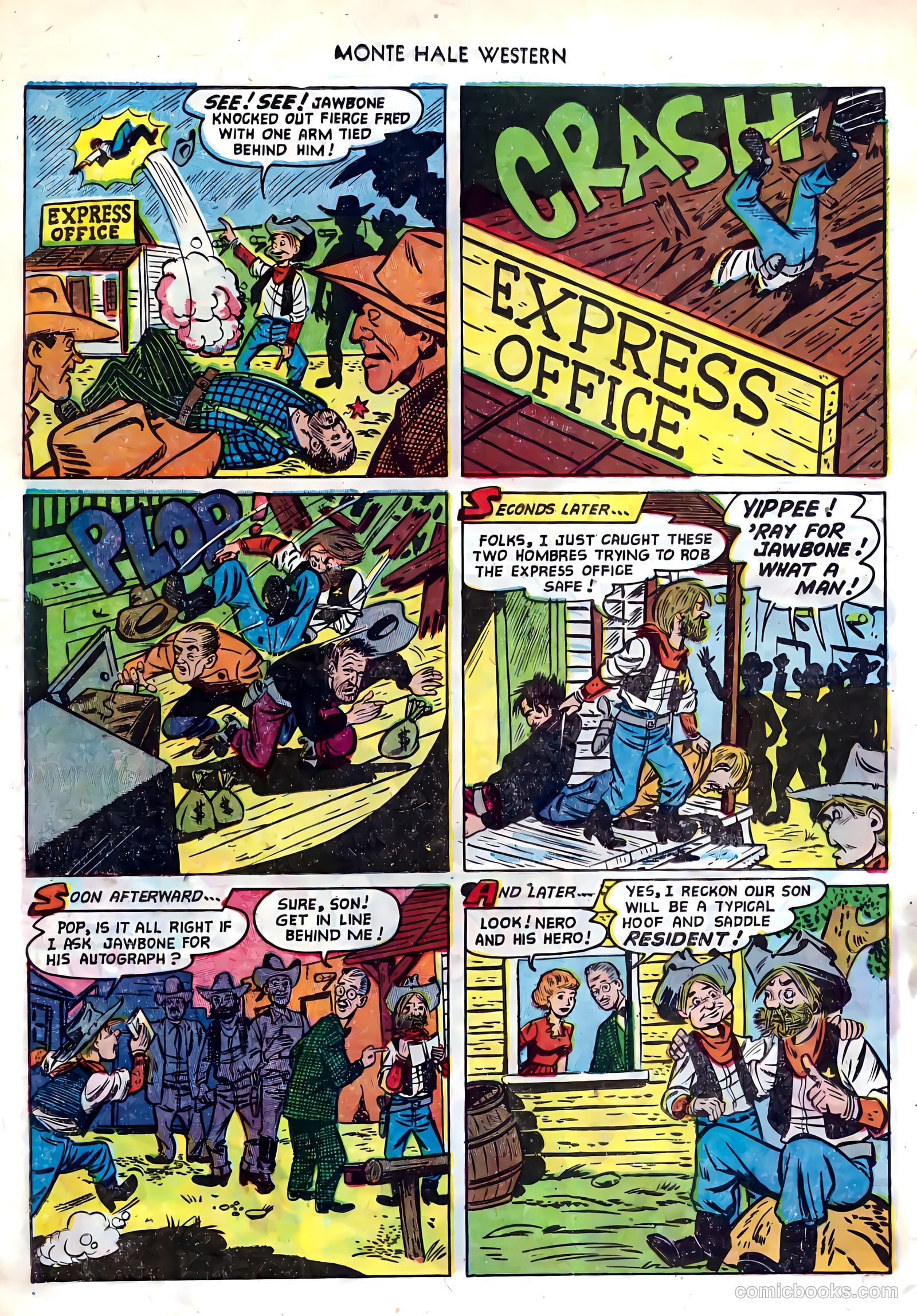 Monte Hale Western #82 (1953) — page 26 of 36