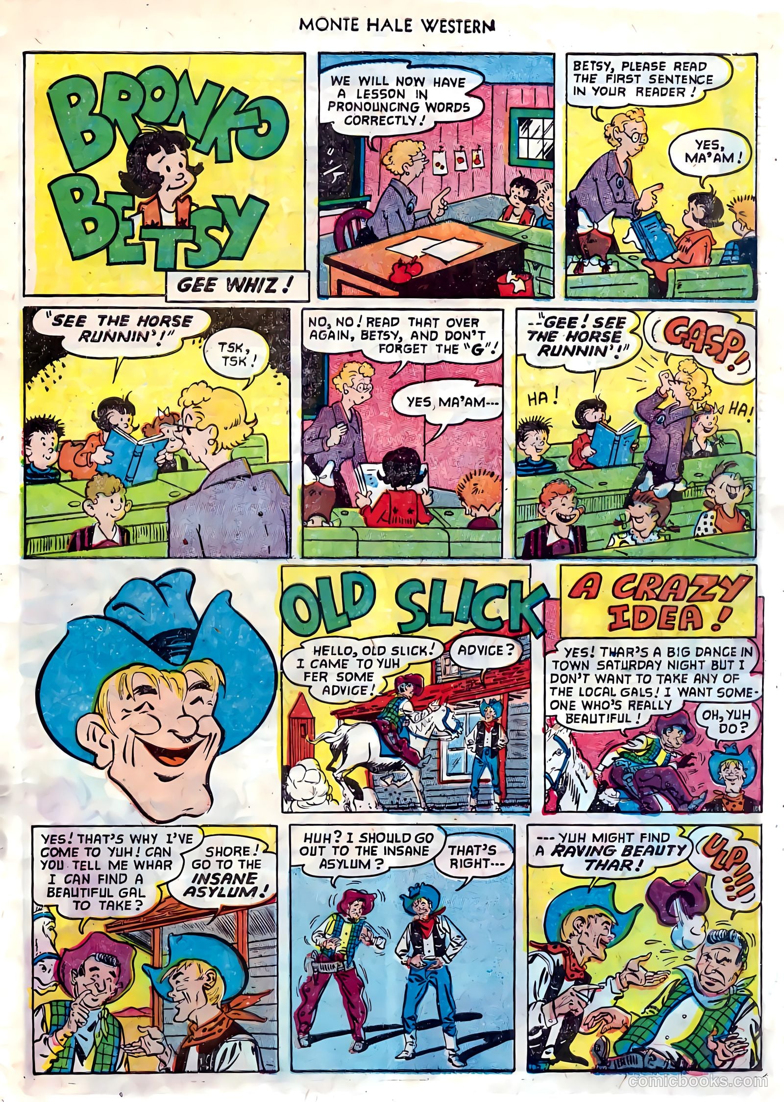 Monte Hale Western #82 (1953) — page 27 of 36