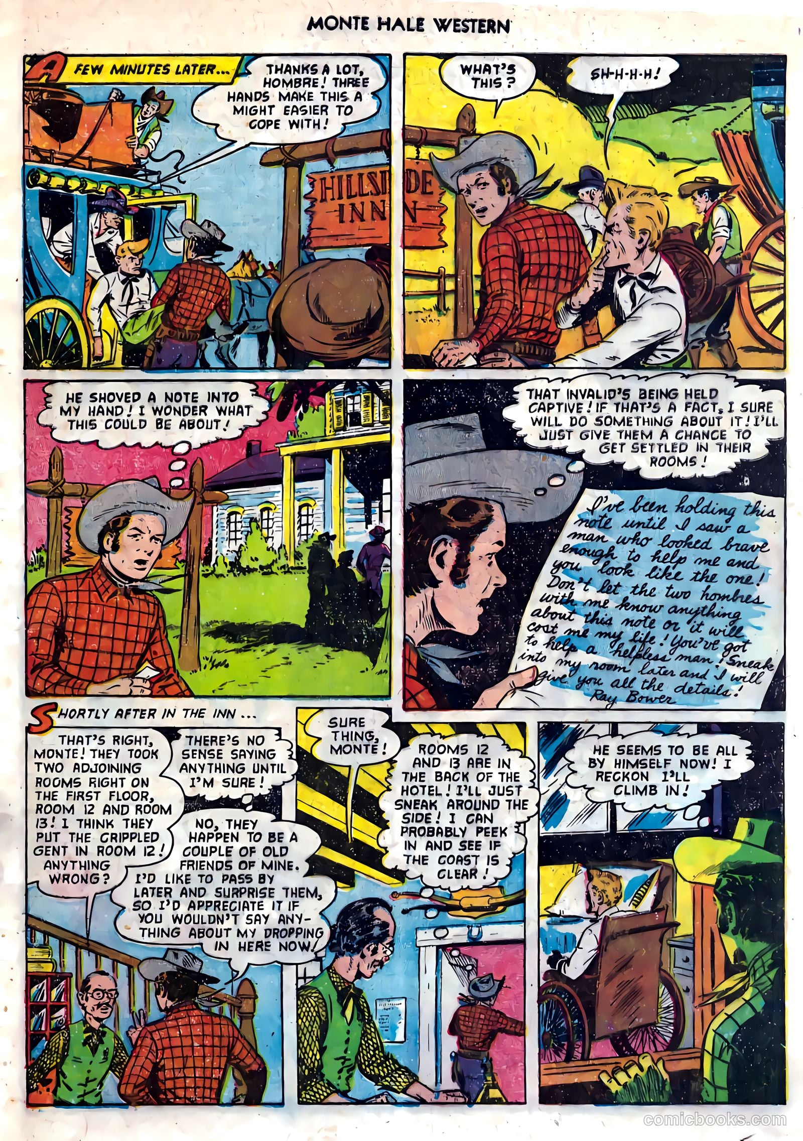 Monte Hale Western #82 (1953) — page 29 of 36