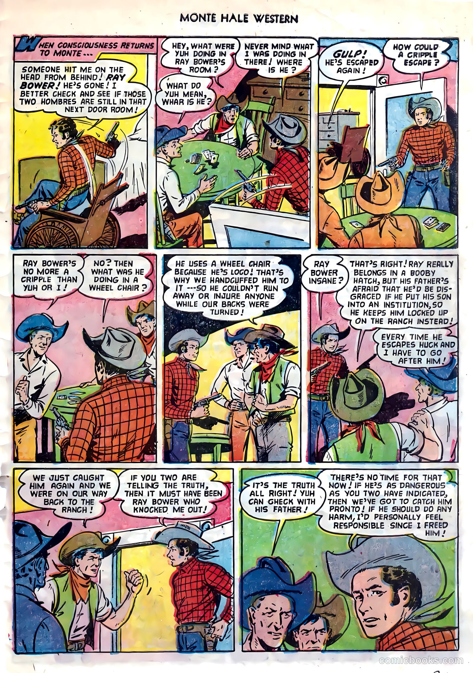 Monte Hale Western #82 (1953) — page 31 of 36