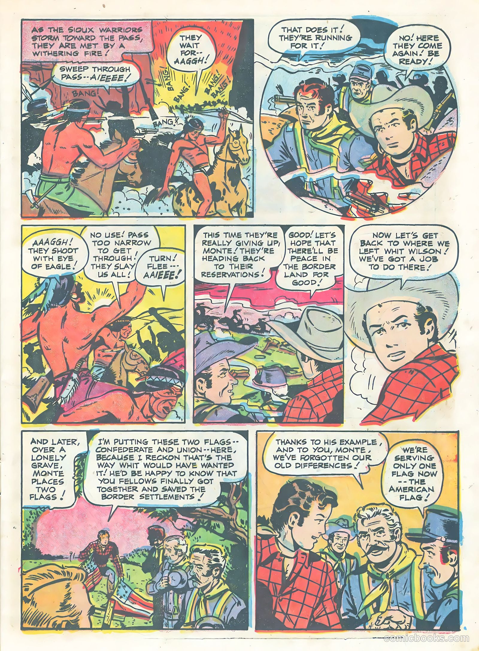 Monte Hale Western #83 (1955) — page 9 of 36