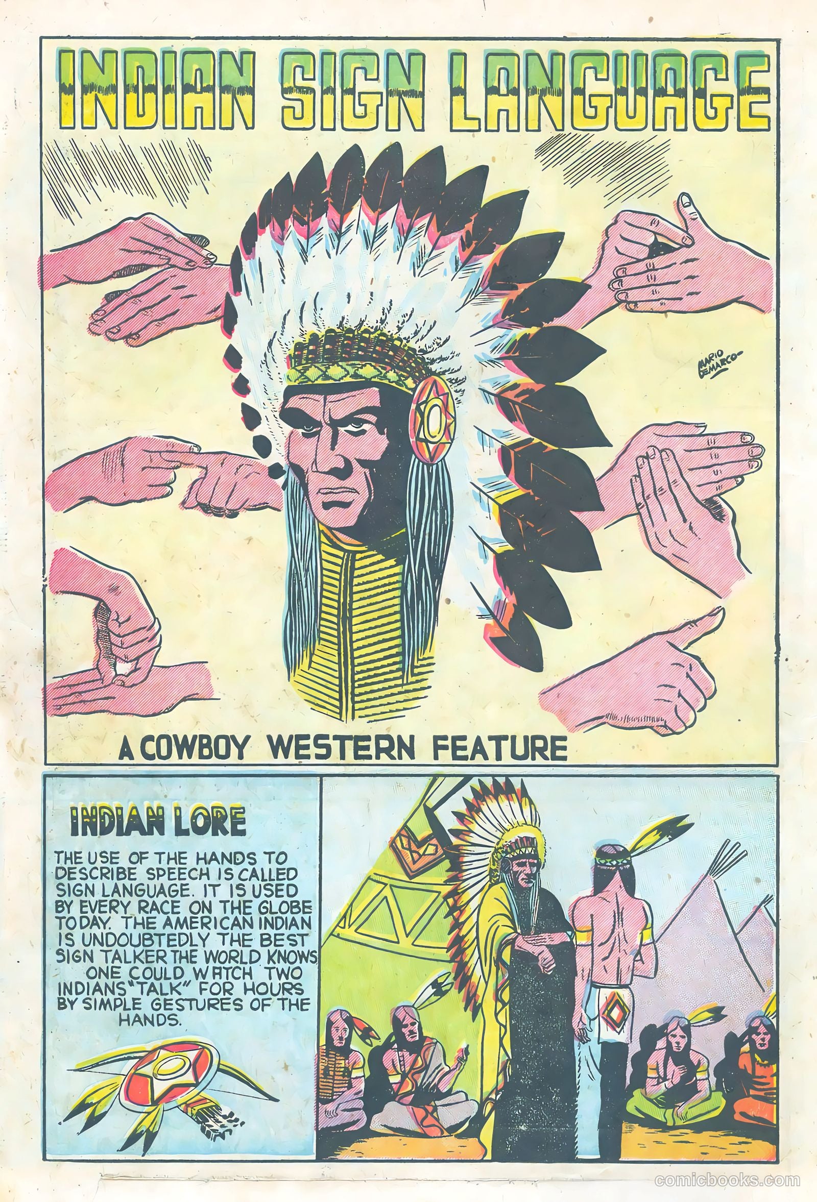 Monte Hale Western #83 (1955) — page 10 of 36
