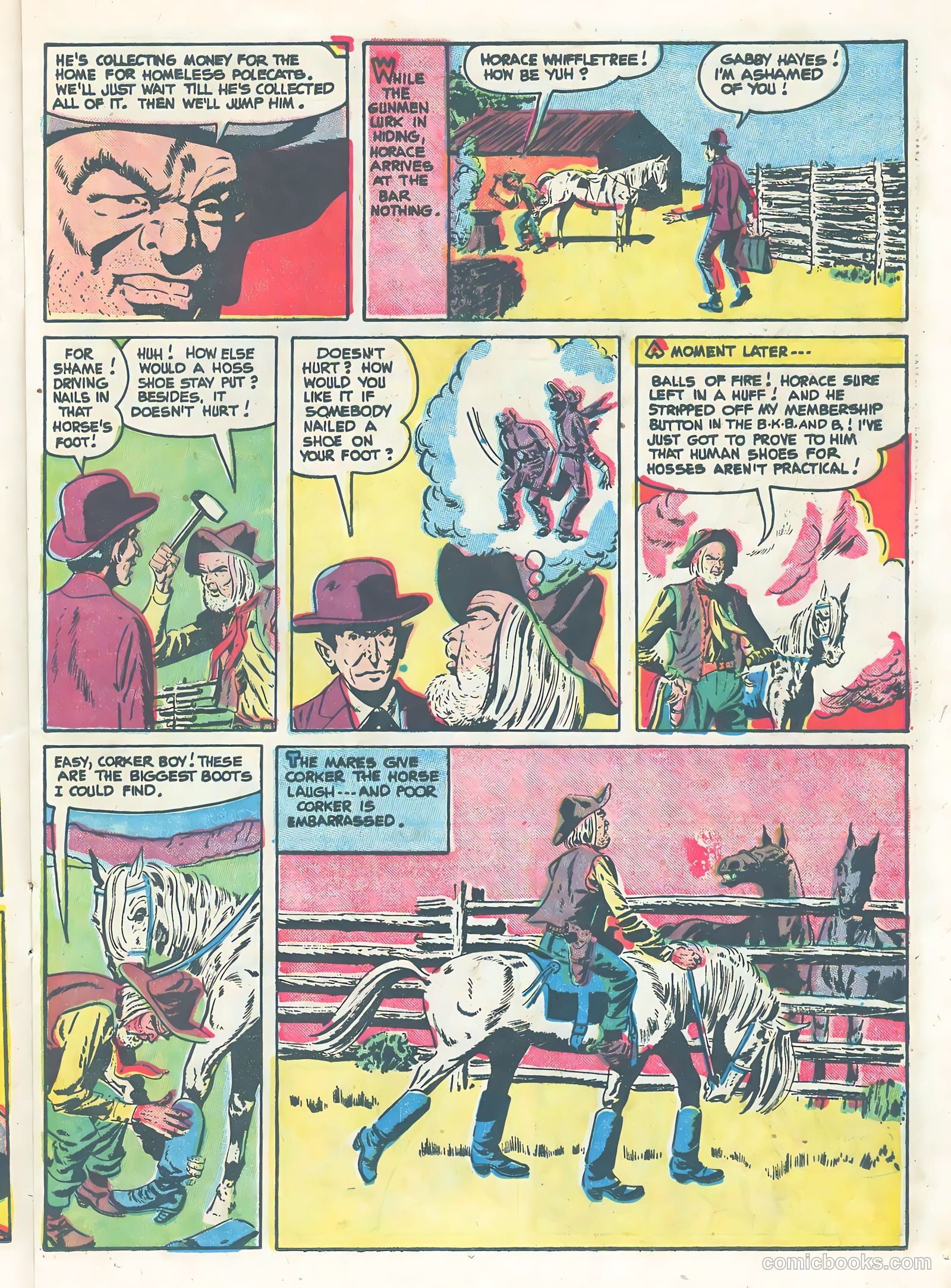 Monte Hale Western #83 (1955) — page 13 of 36