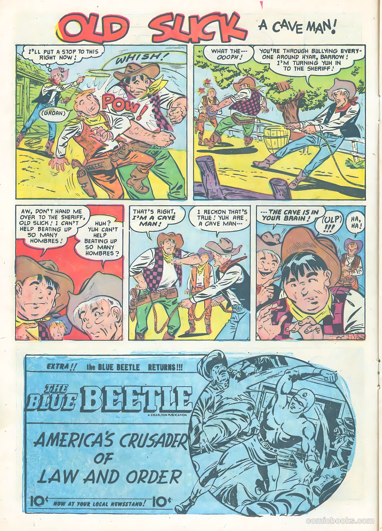 Monte Hale Western #83 (1955) — page 16 of 36