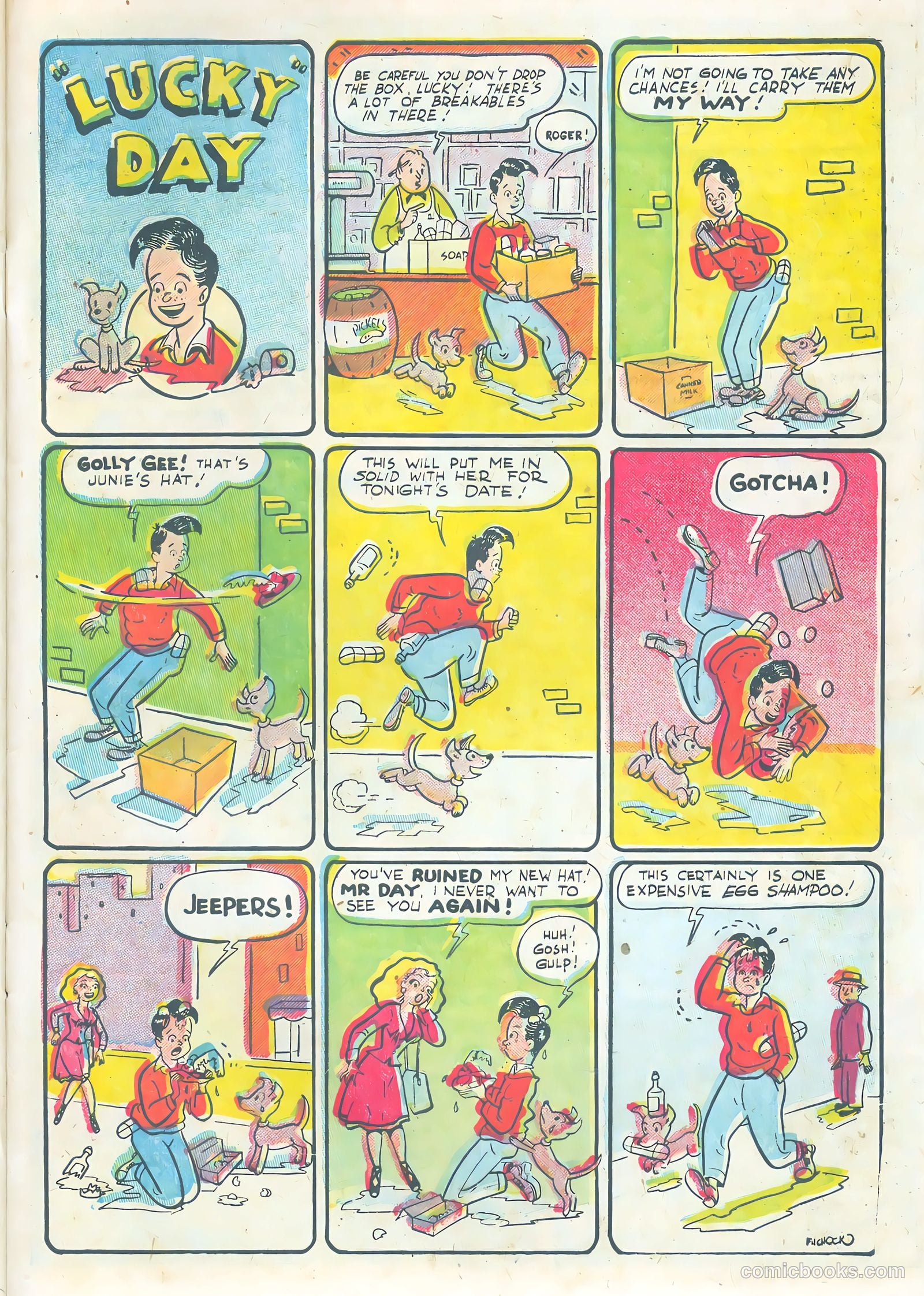 Monte Hale Western #83 (1955) — page 27 of 36