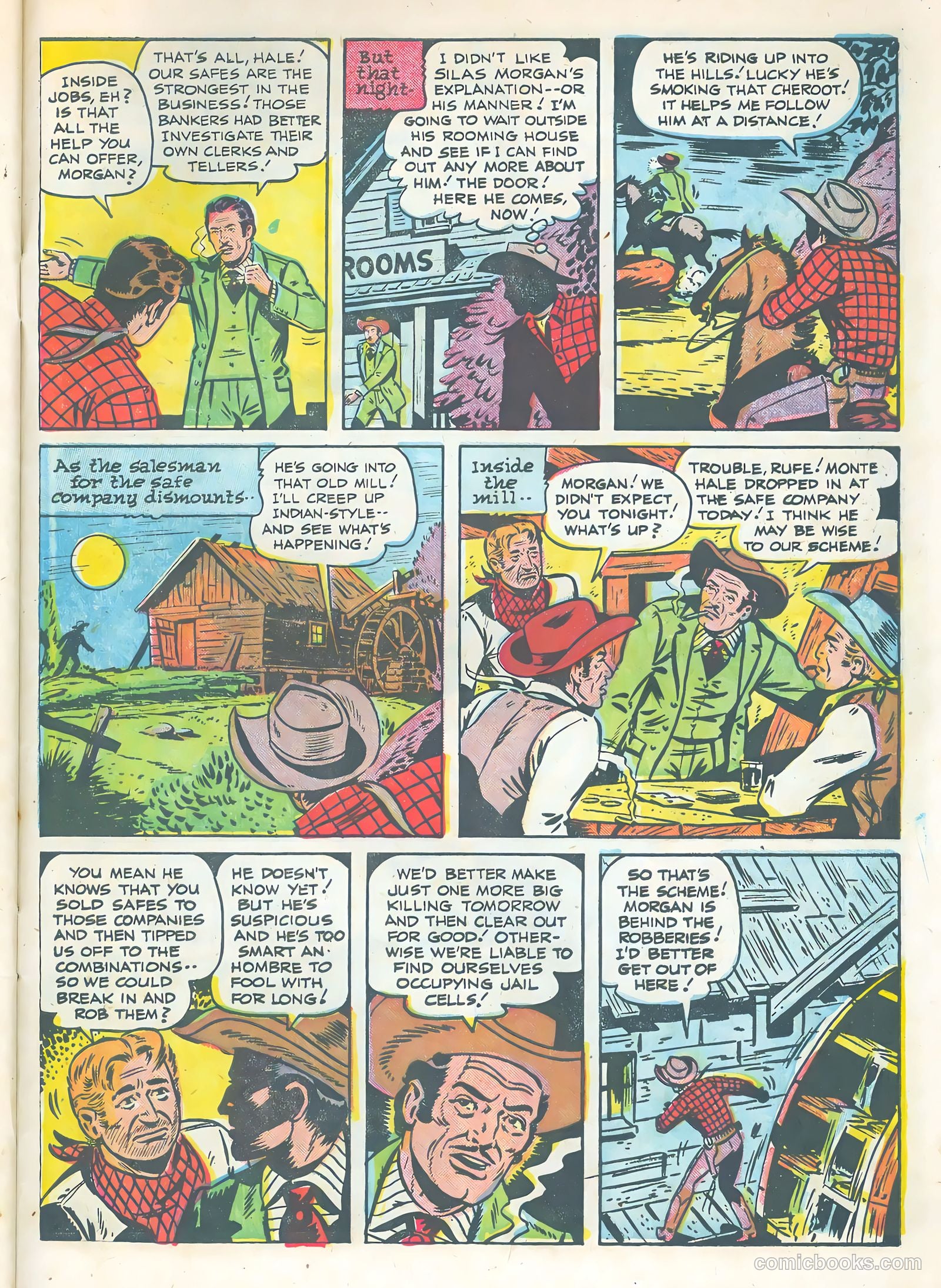 Monte Hale Western #83 (1955) — page 31 of 36