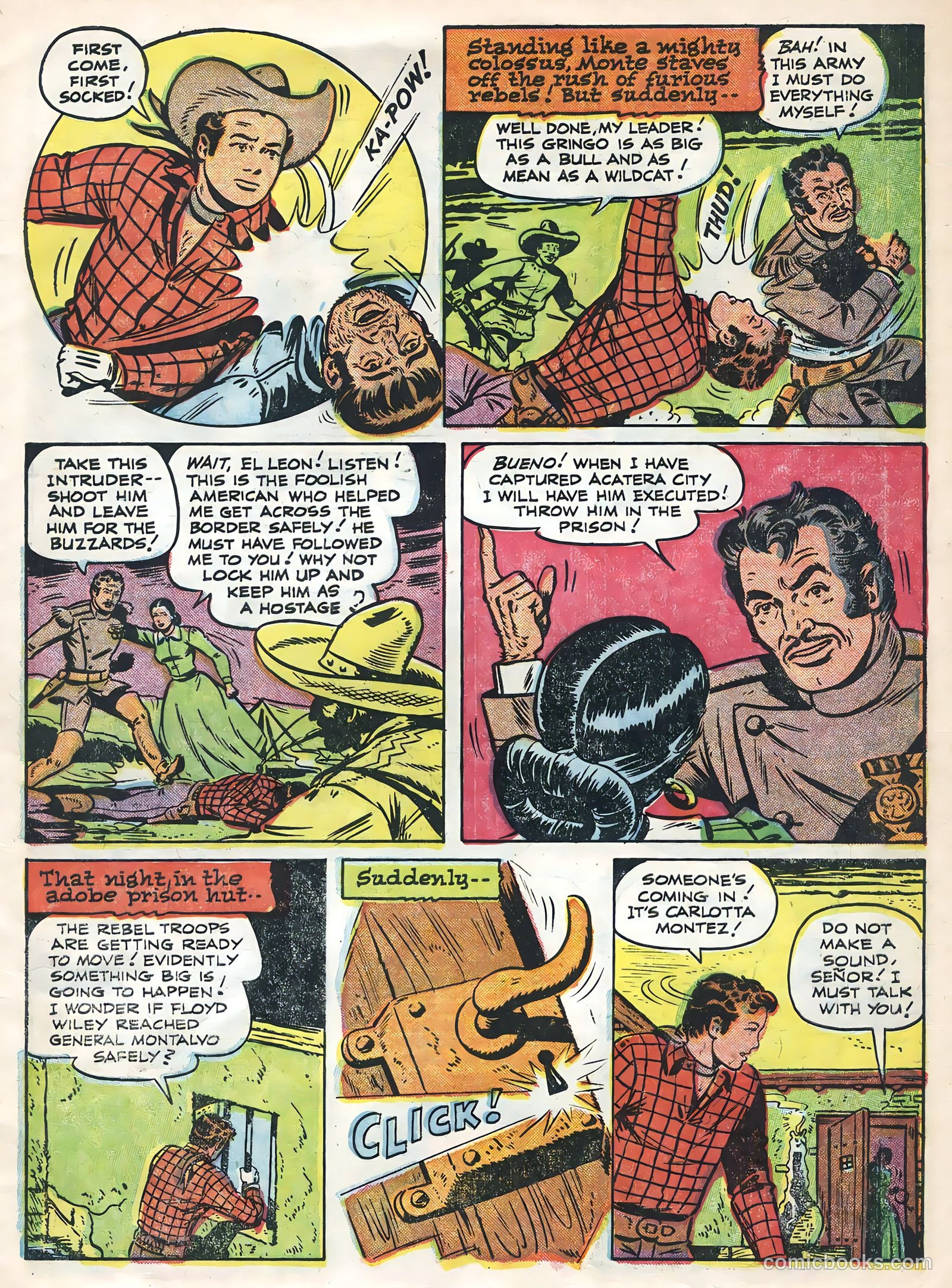 Monte Hale Western #84 (1955) — page 7 of 36