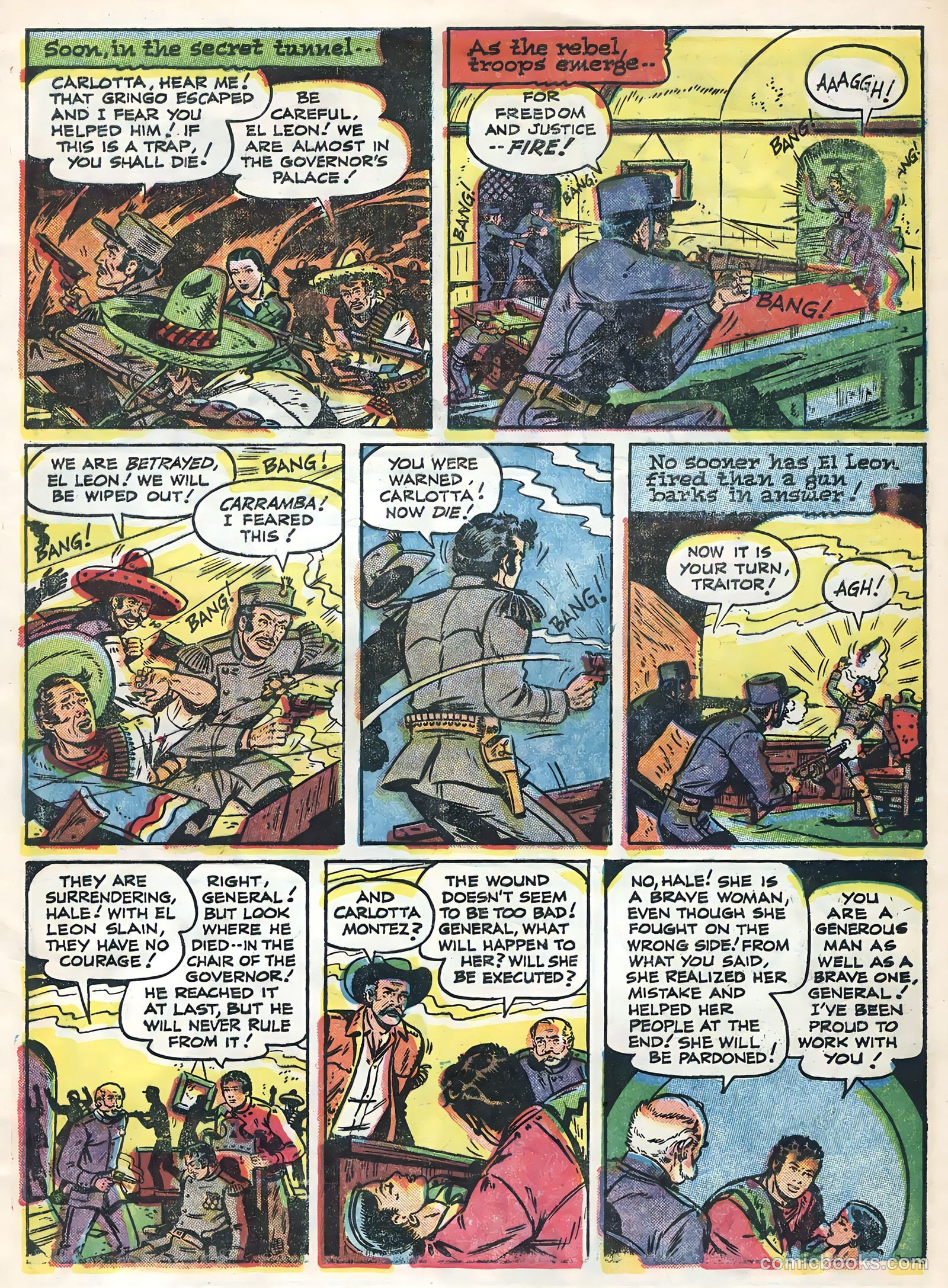 Monte Hale Western #84 (1955) — page 9 of 36