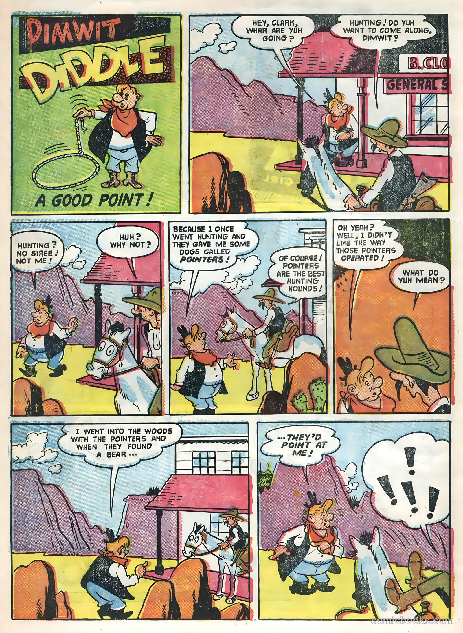 Monte Hale Western #84 (1955) — page 10 of 36
