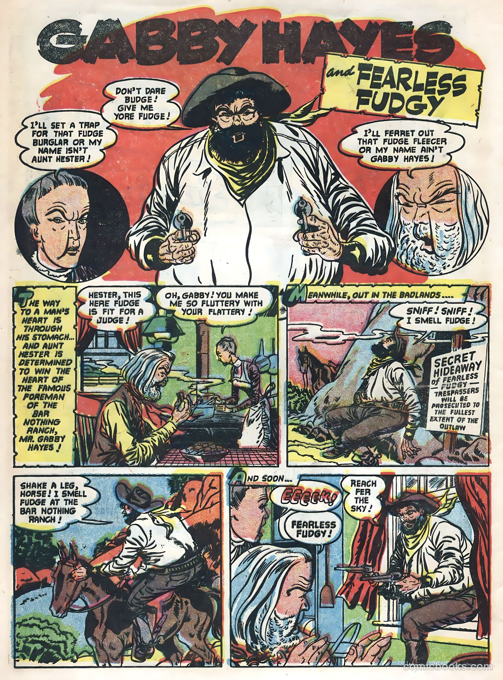 Monte Hale Western #84 (1955) — page 12 of 36