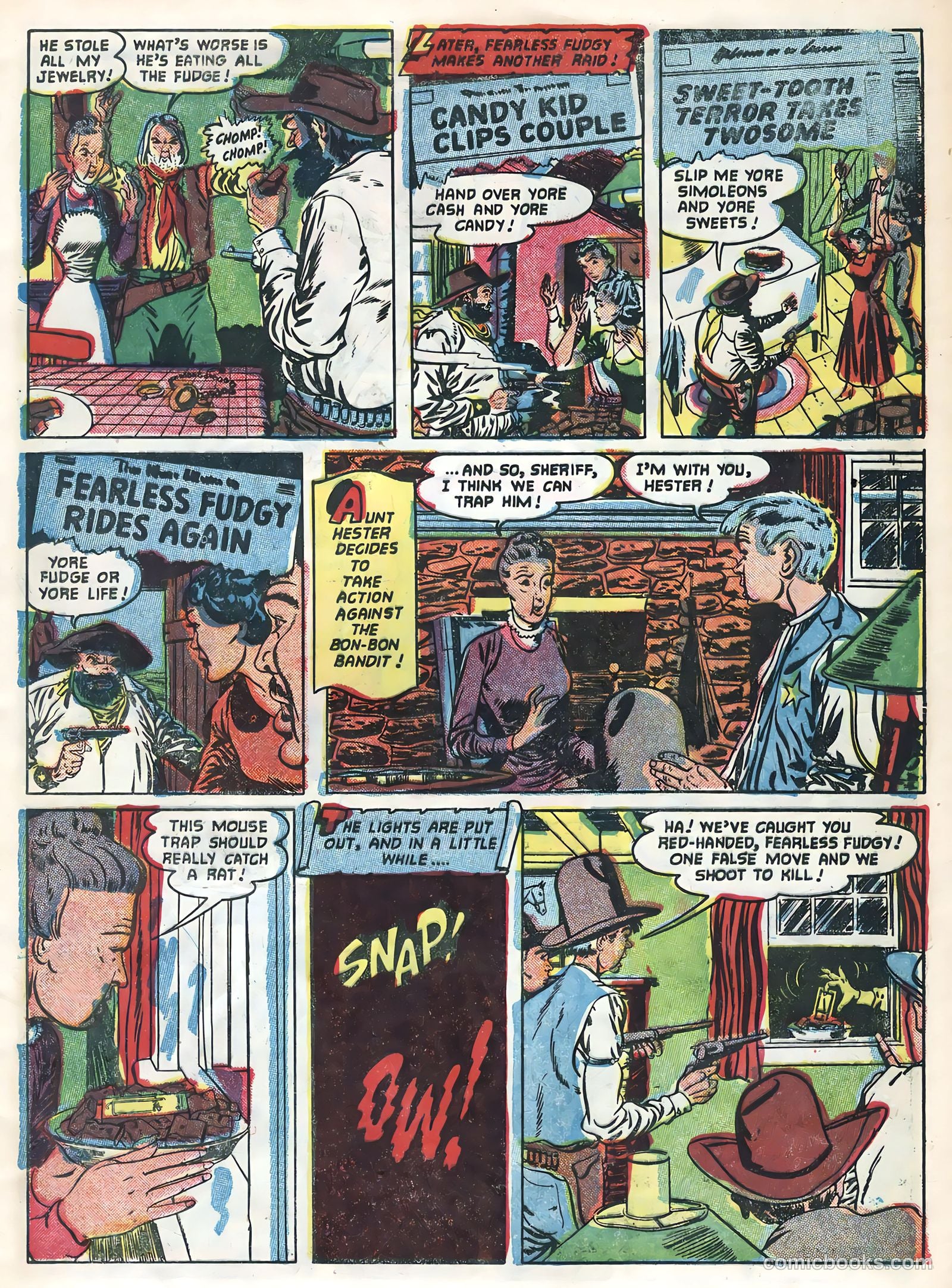 Monte Hale Western #84 (1955) — page 13 of 36
