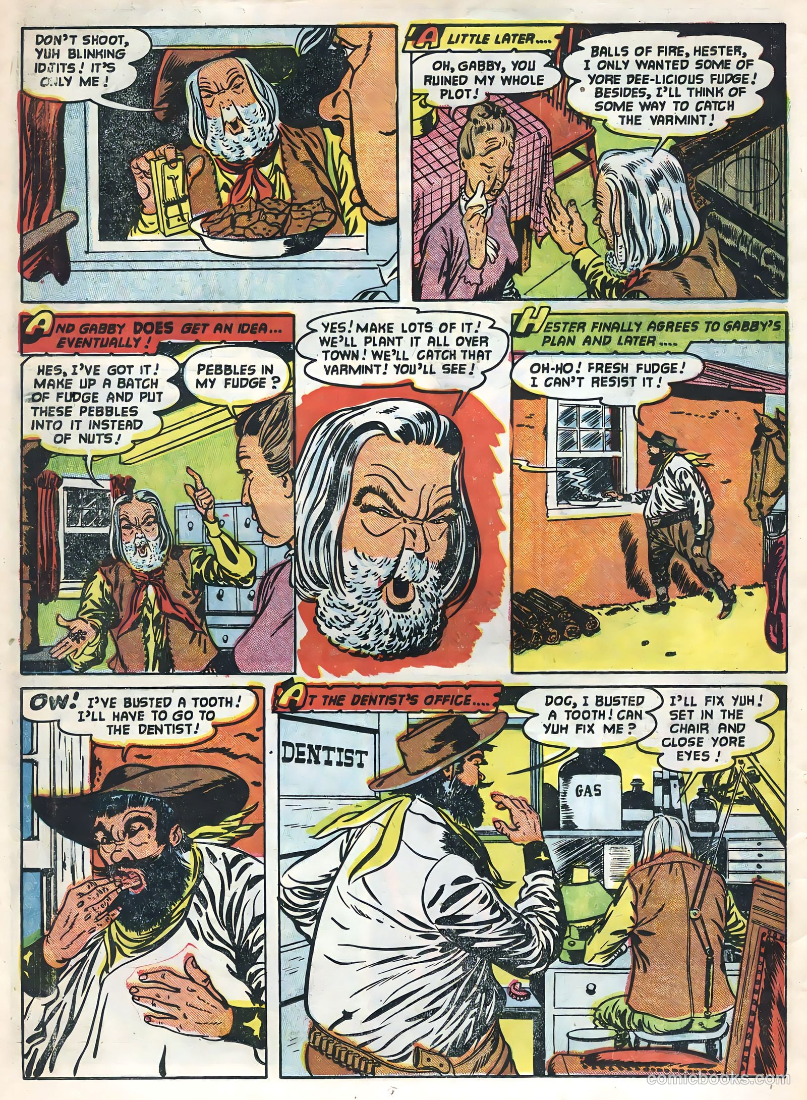 Monte Hale Western #84 (1955) — page 14 of 36