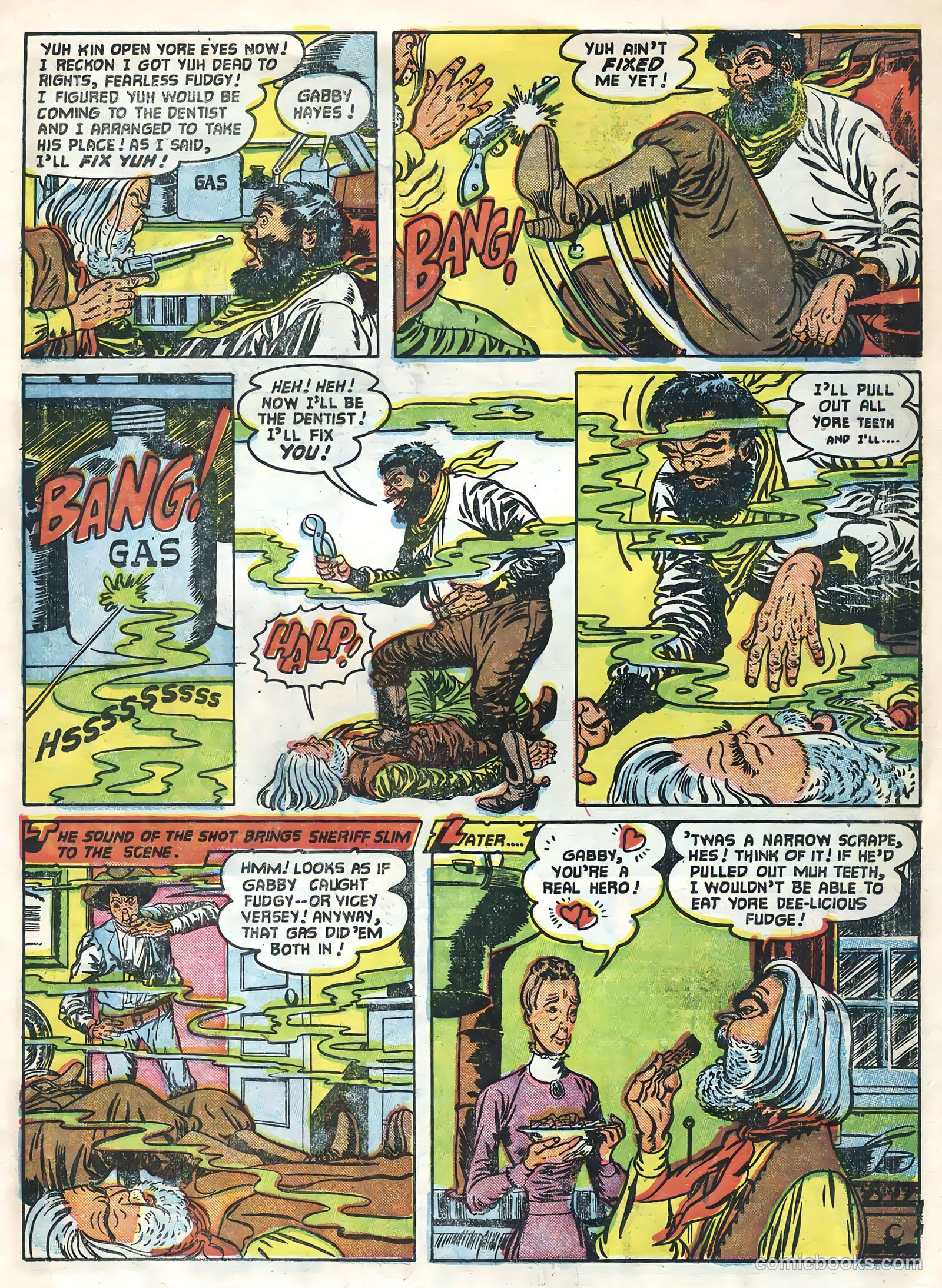 Monte Hale Western #84 (1955) — page 15 of 36