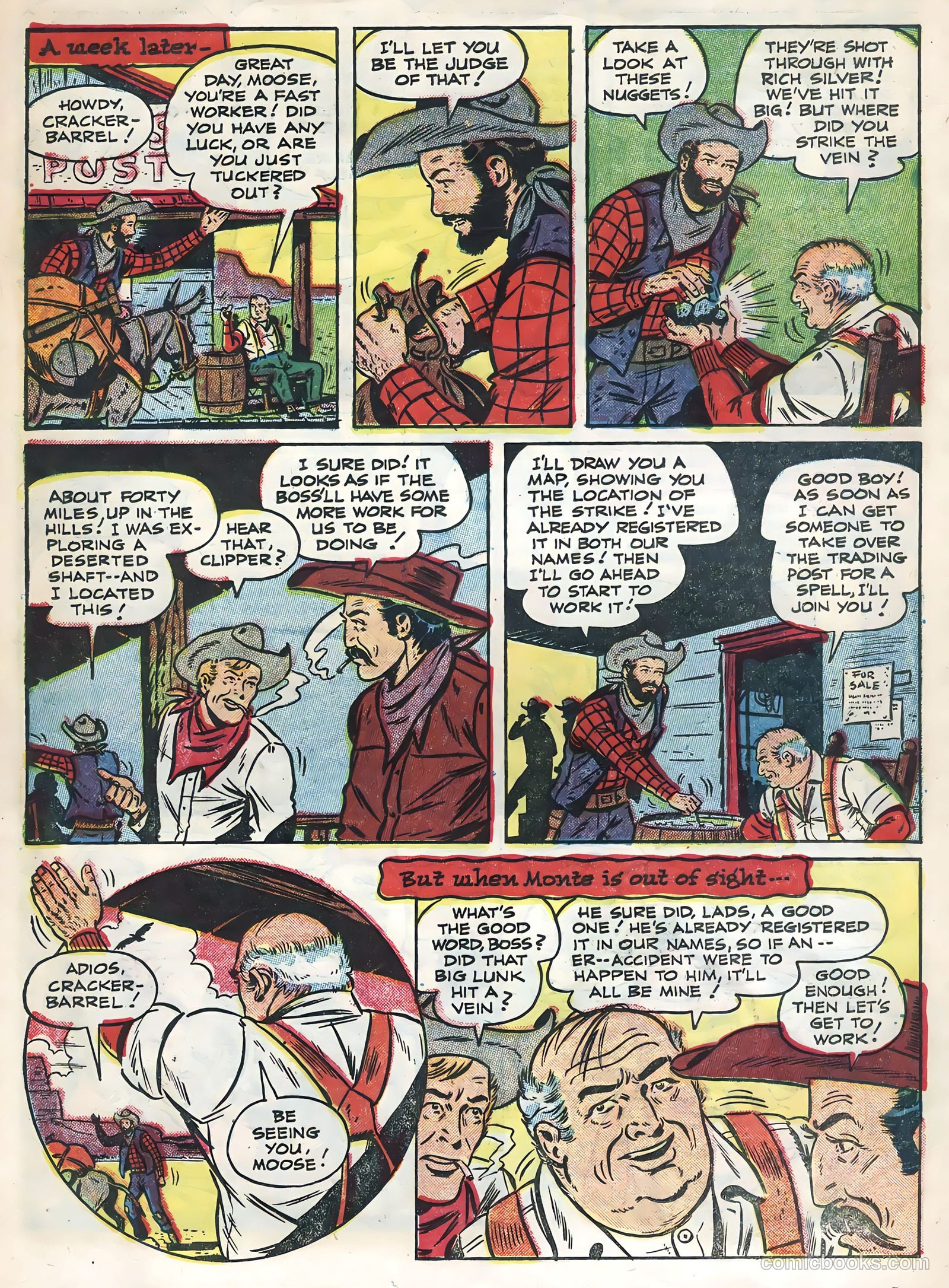 Monte Hale Western #84 (1955) — page 20 of 36