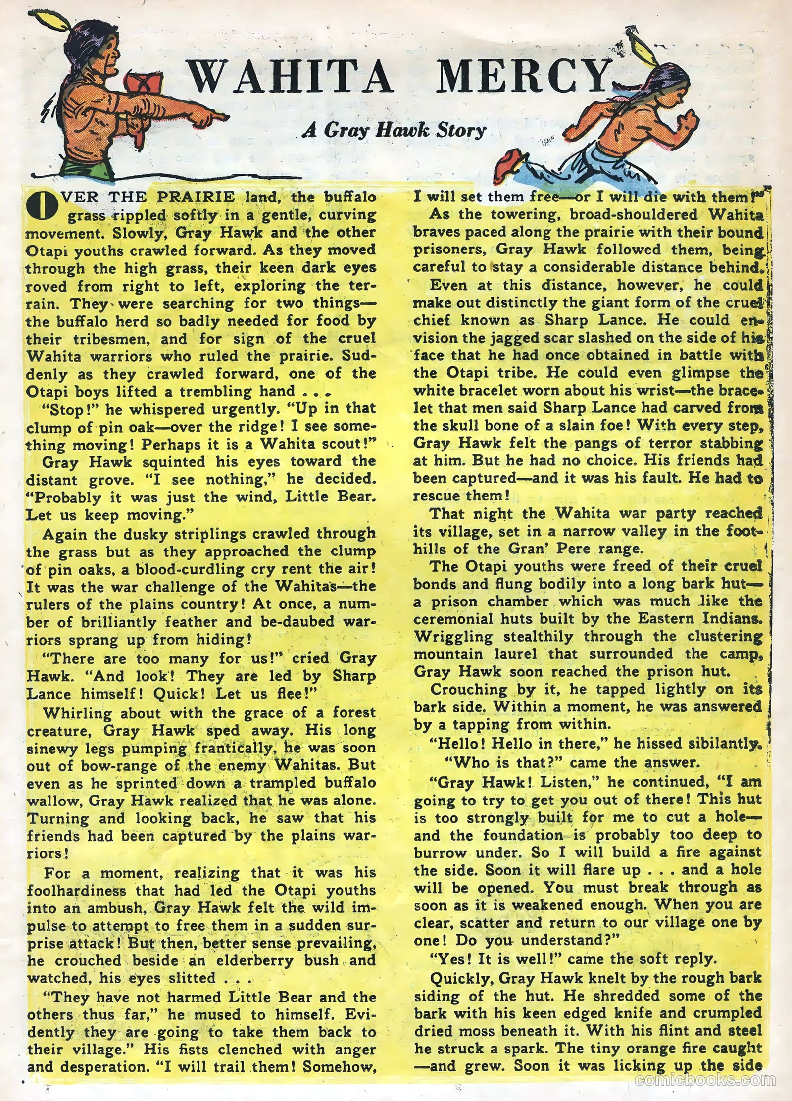 Monte Hale Western #84 (1955) — page 23 of 36